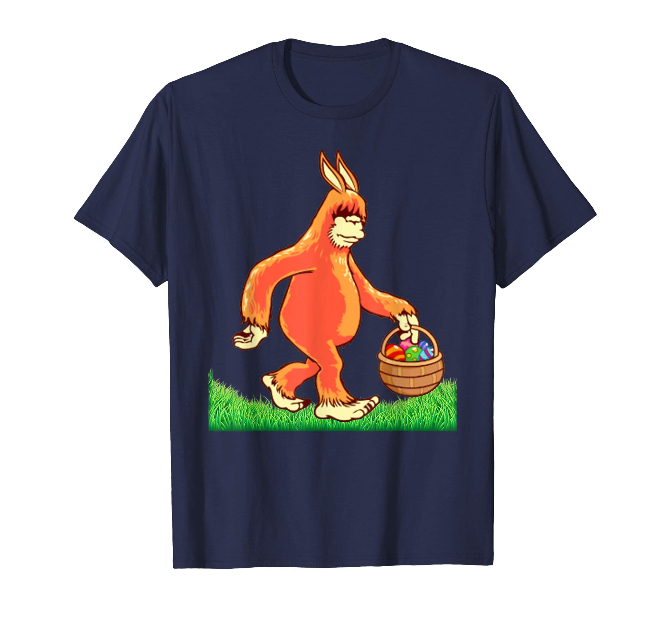 Sasquatch Ears Egg Easter Bunny T Shirt Funny Easter Gift