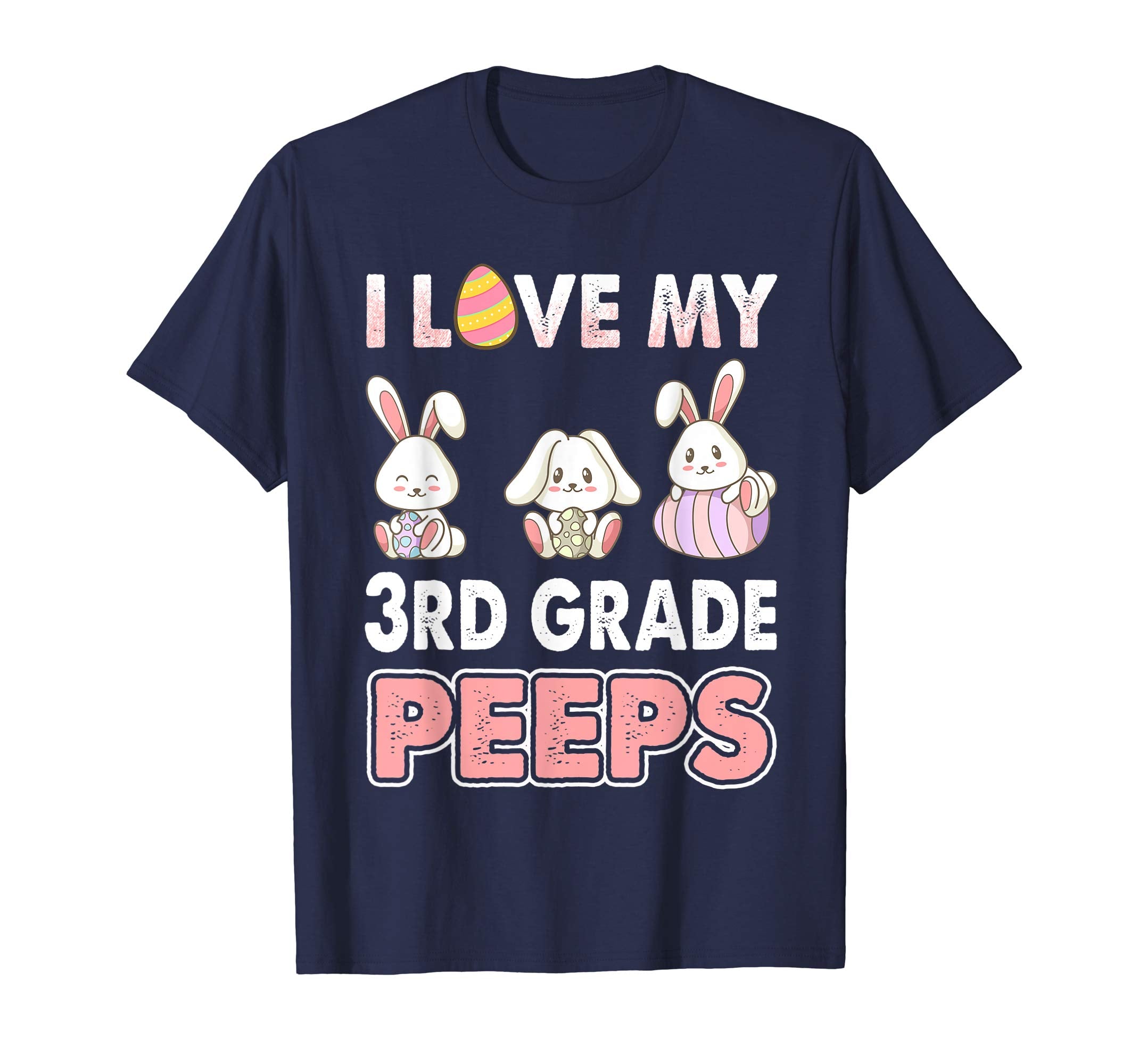 I Love My 3rd Grade Peeps Easter Day T-Shirt