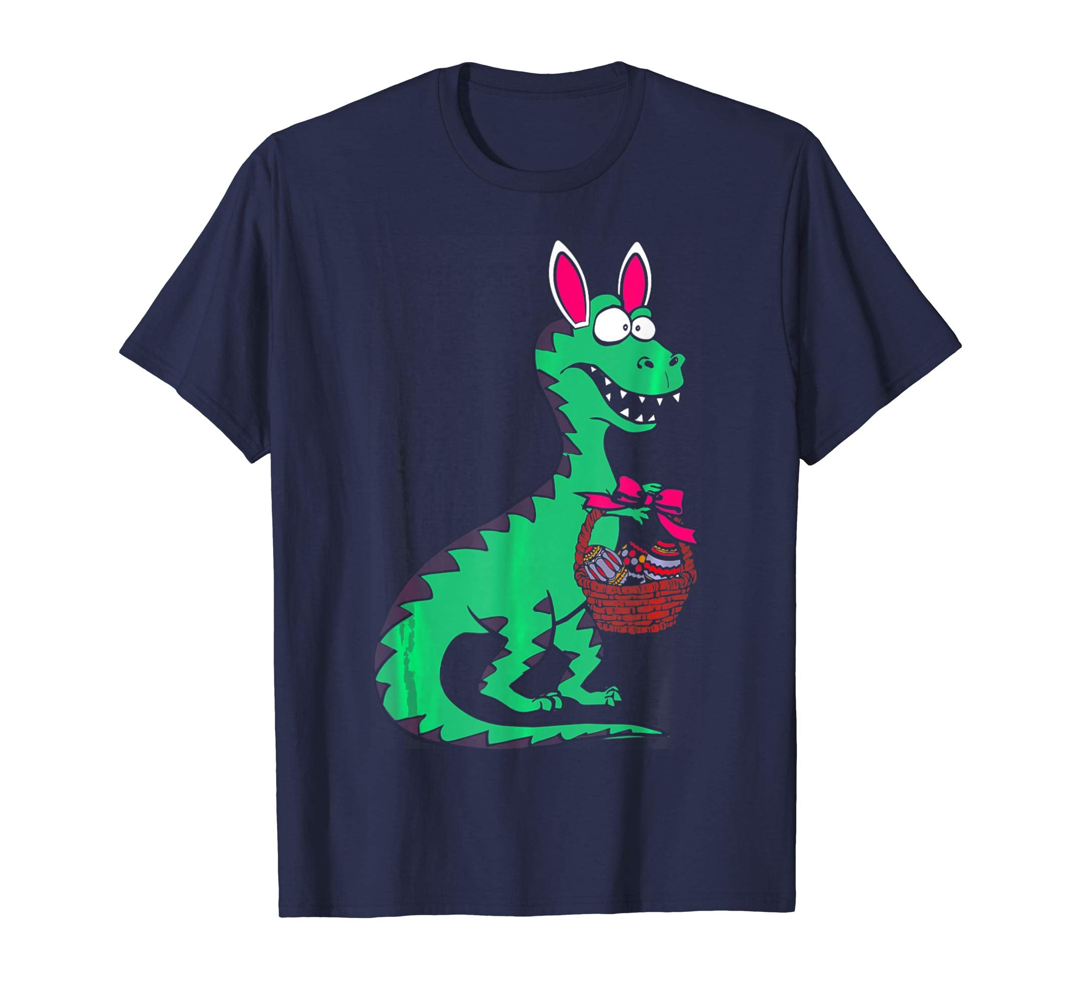 T-Rex Easter Bunny Funny T-shirt Boys, Girls (4-12)