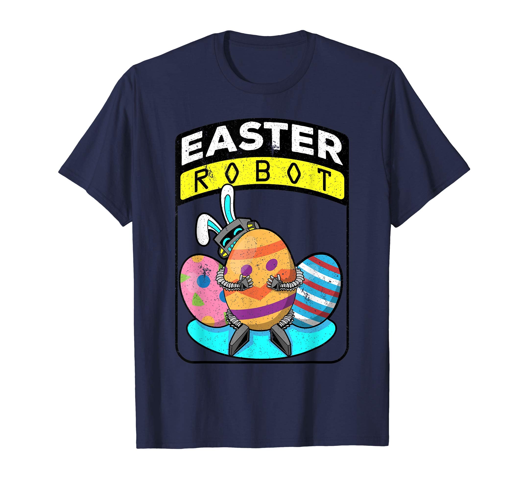 Cute Easter Robot Shirt Happy Easter Day Gift for Men Woman