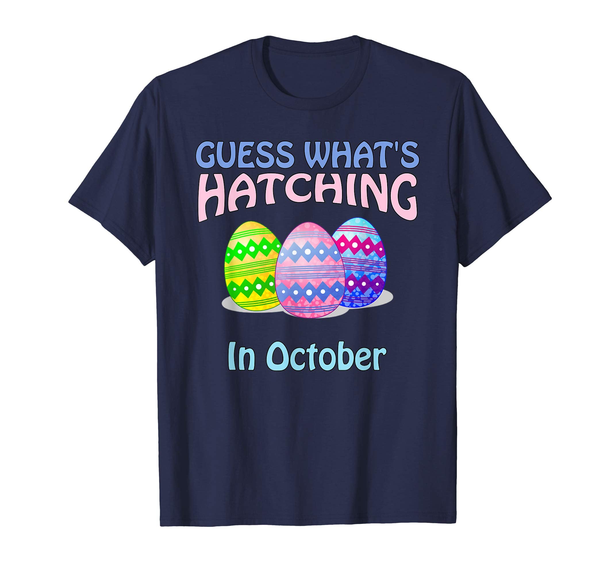 Guess What's Hatching - Easter Pregnancy Announcement Shirt