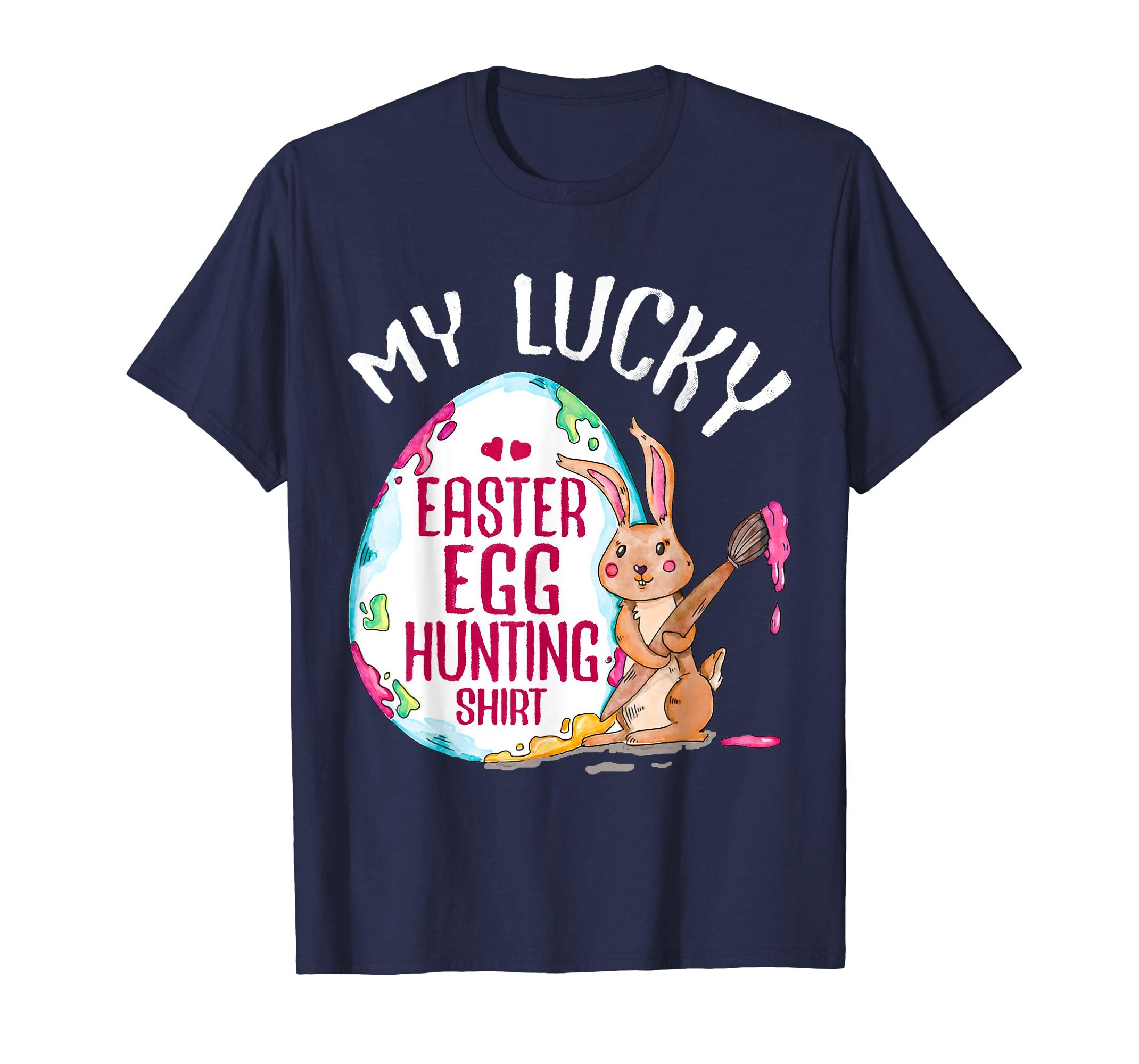 My Lucky Easter Egg Hunting T Shirt For Kids