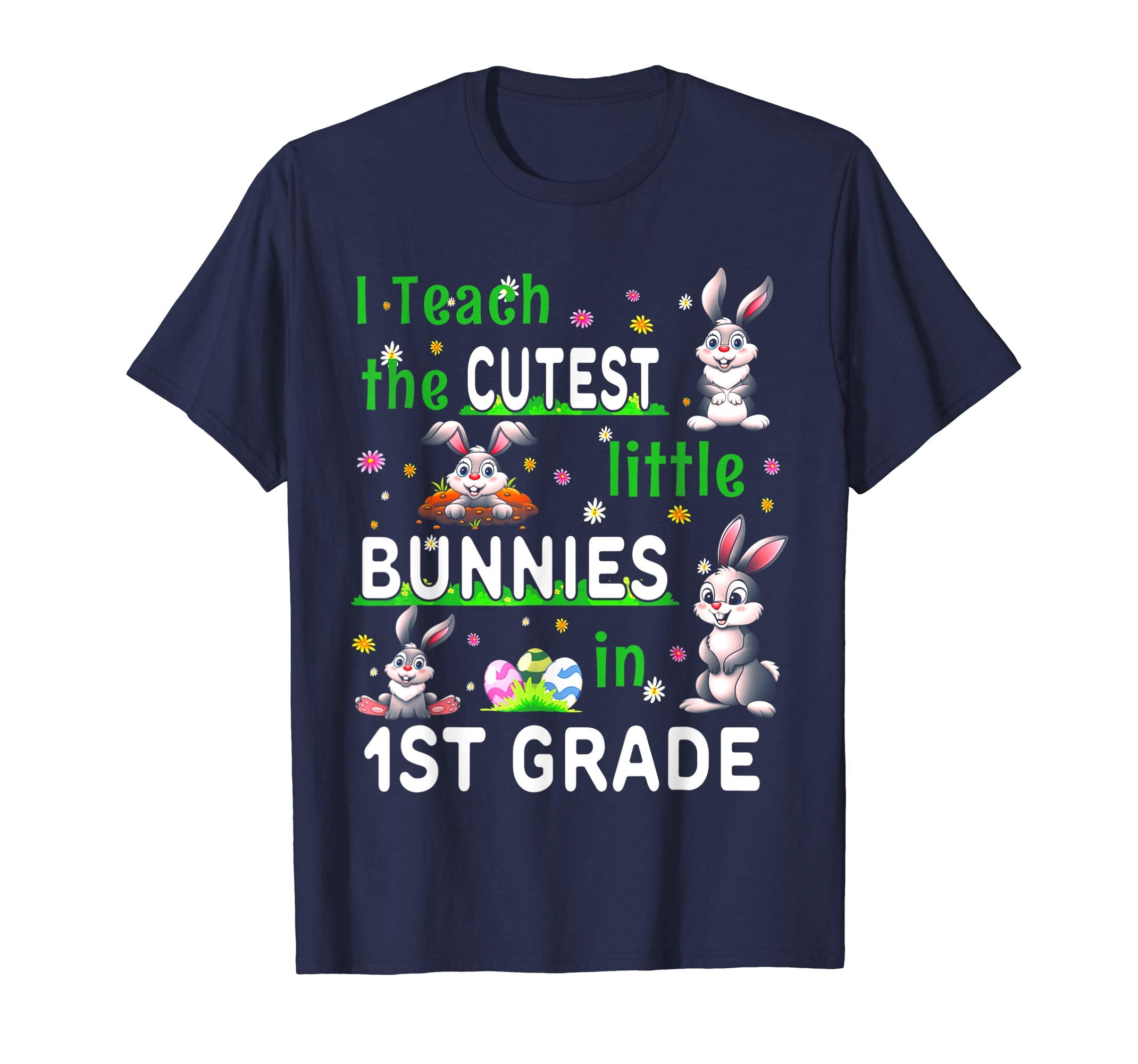 Easter 1st Grade Teacher Shirt Gift Easter Shirts For Women