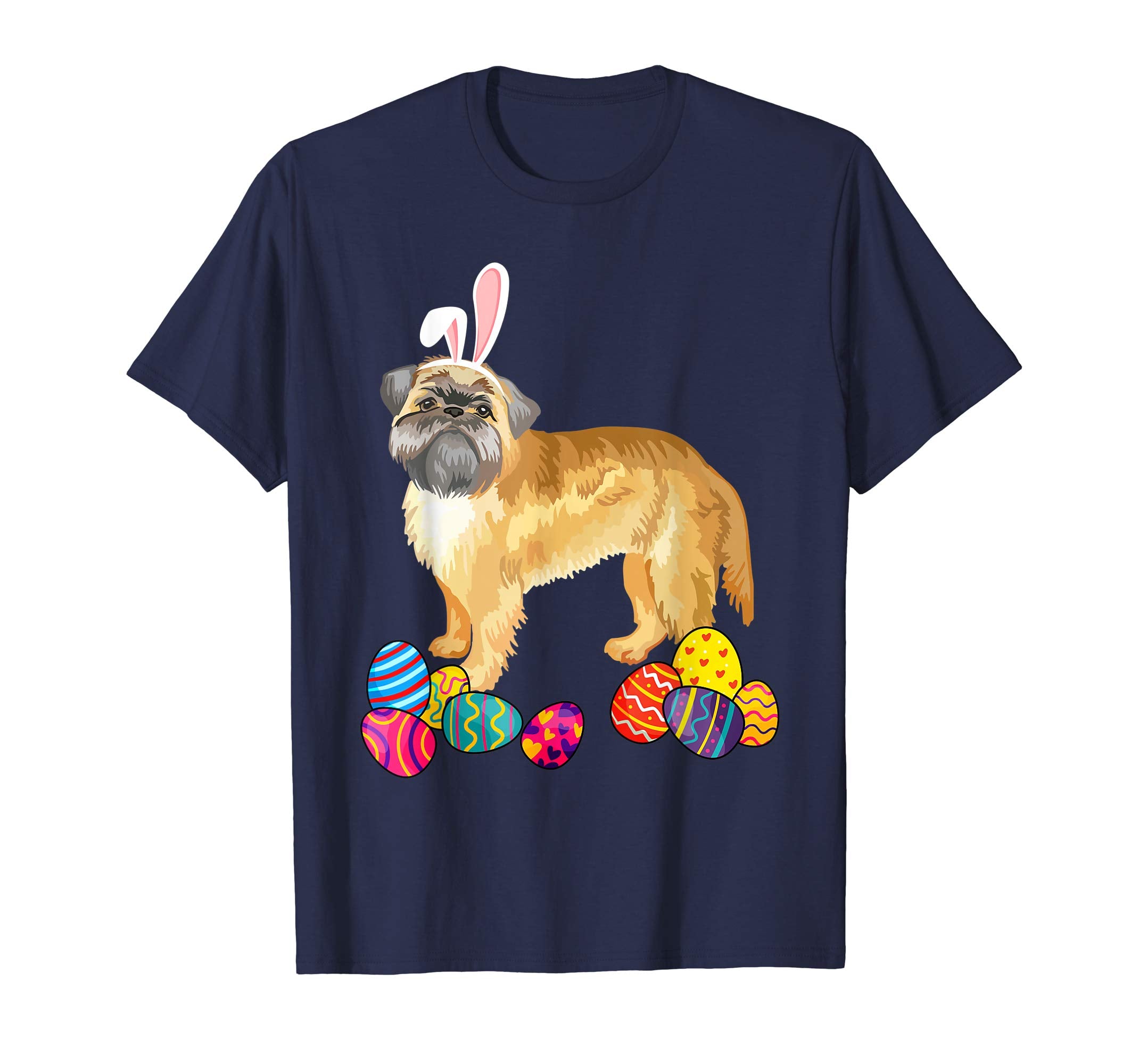 Brussels Griffon Bunny Ear With Egg Easter Easter Day Shirt