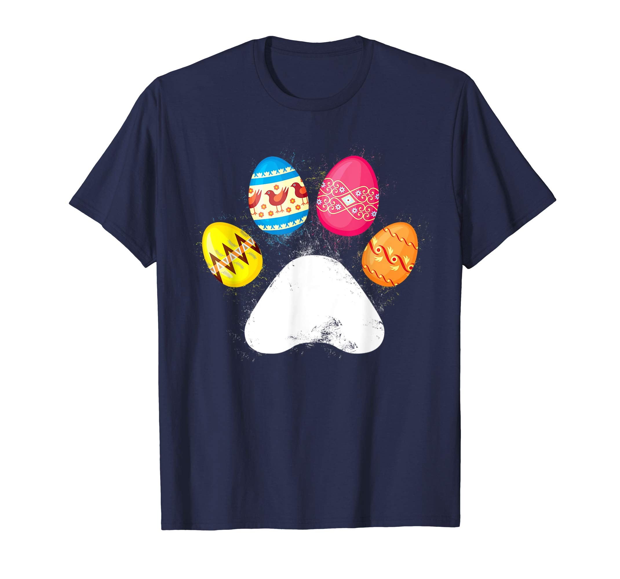 Easter Eggs Paw T shirt Easter Gift for Dog lovers