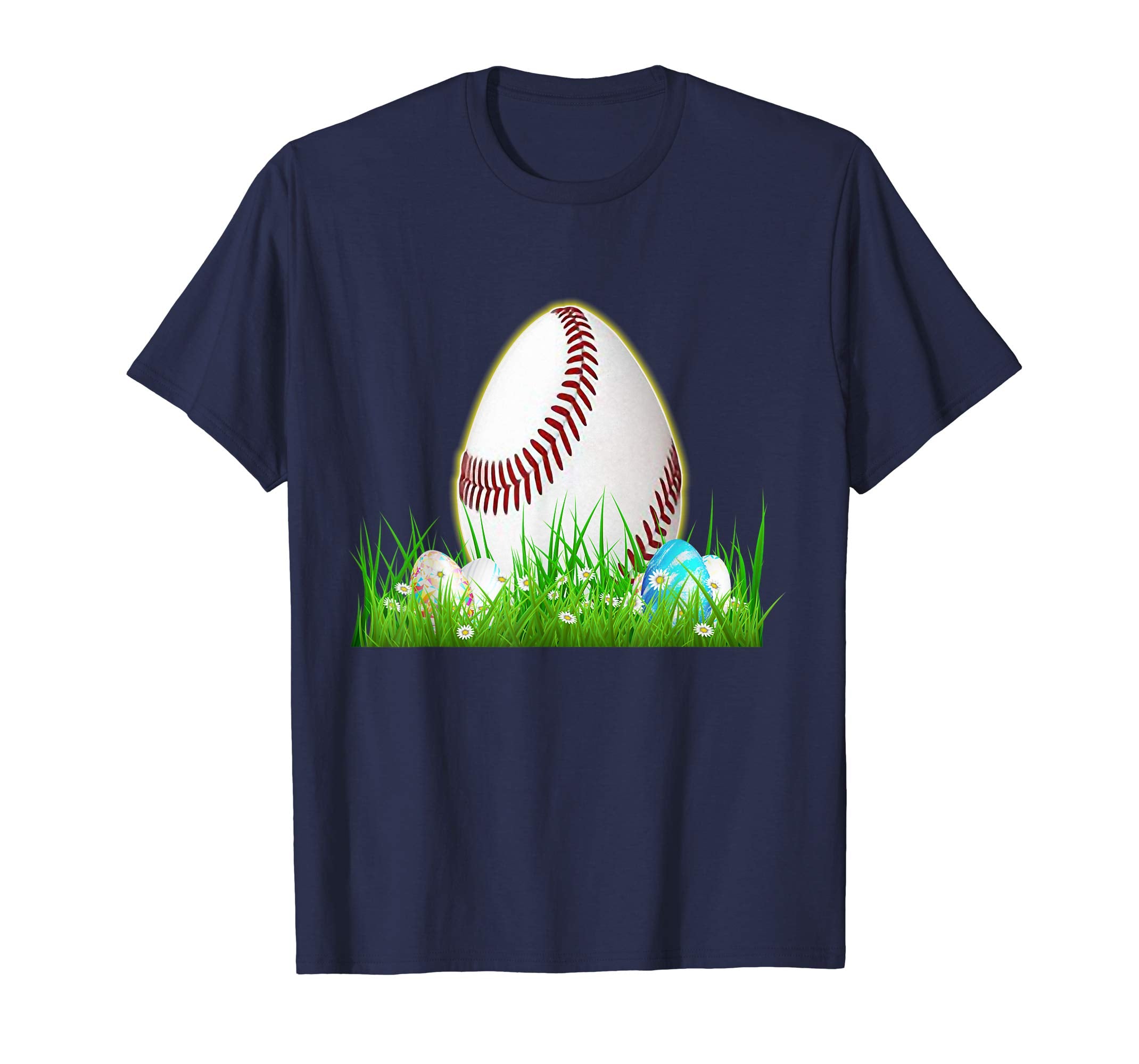 Baseball Egg Easter Cute Jesus Christian T-shirt