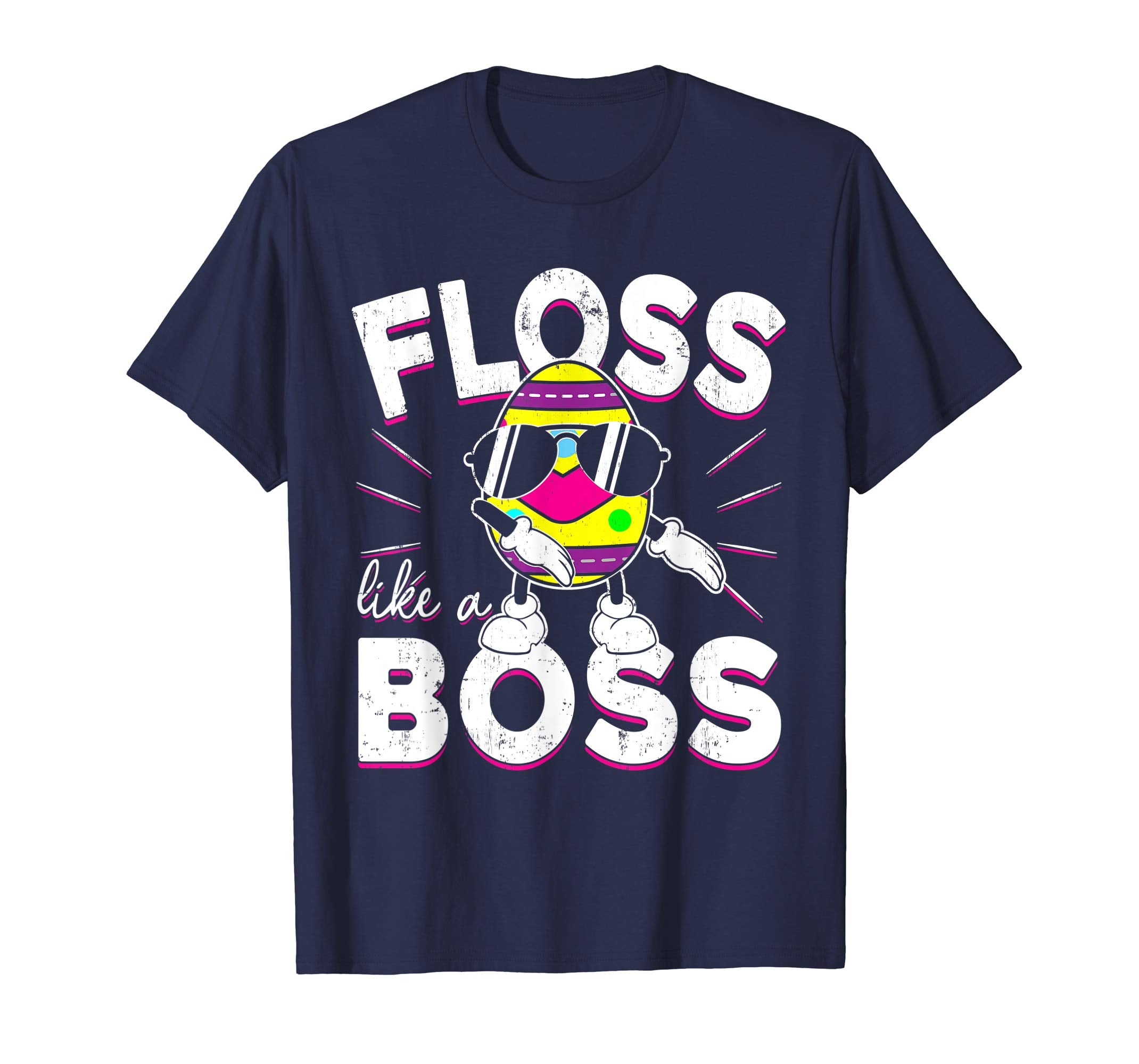 Floss Like A Boss Shirt Cute Colorful Egg Easter Gifts