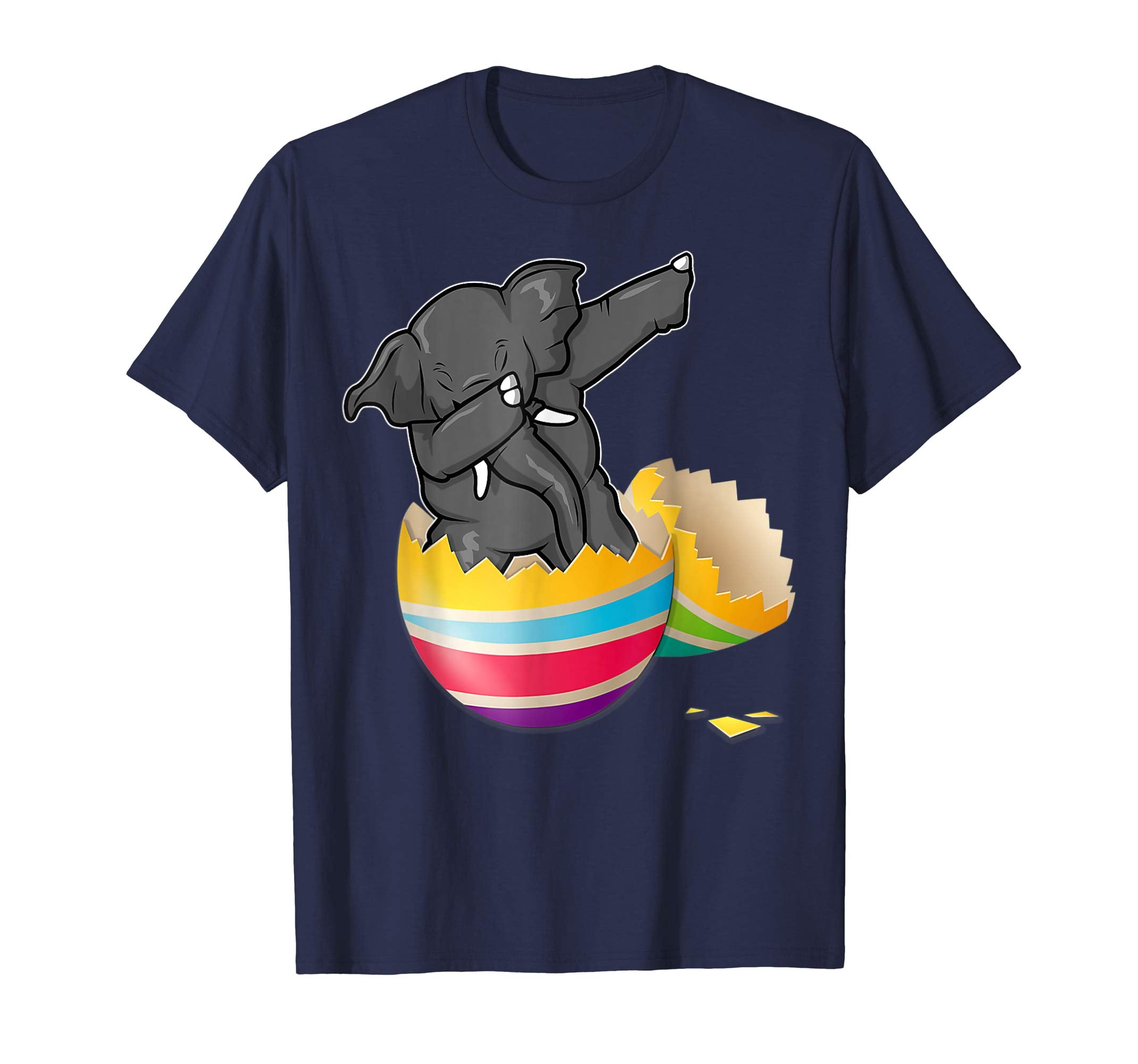 Elephant Dabbing Easter Eggs Easter Day Shirt