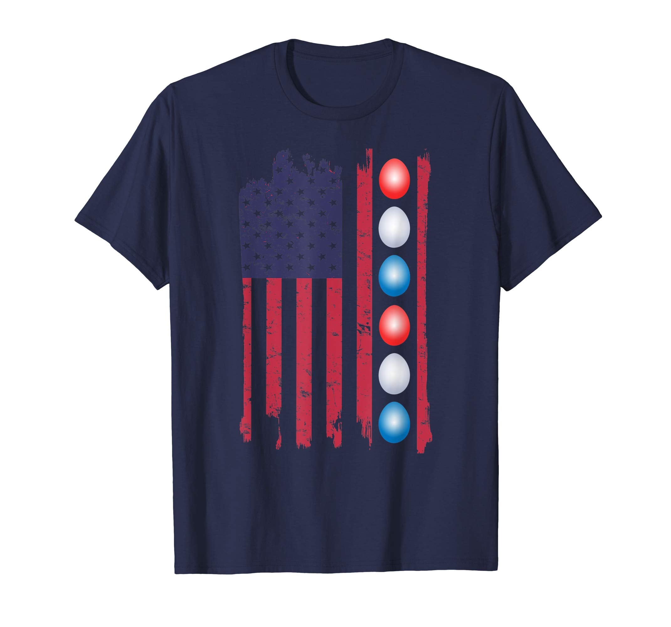 Funny Easter Shirt American Flag Patriotic Easter Gift Tee