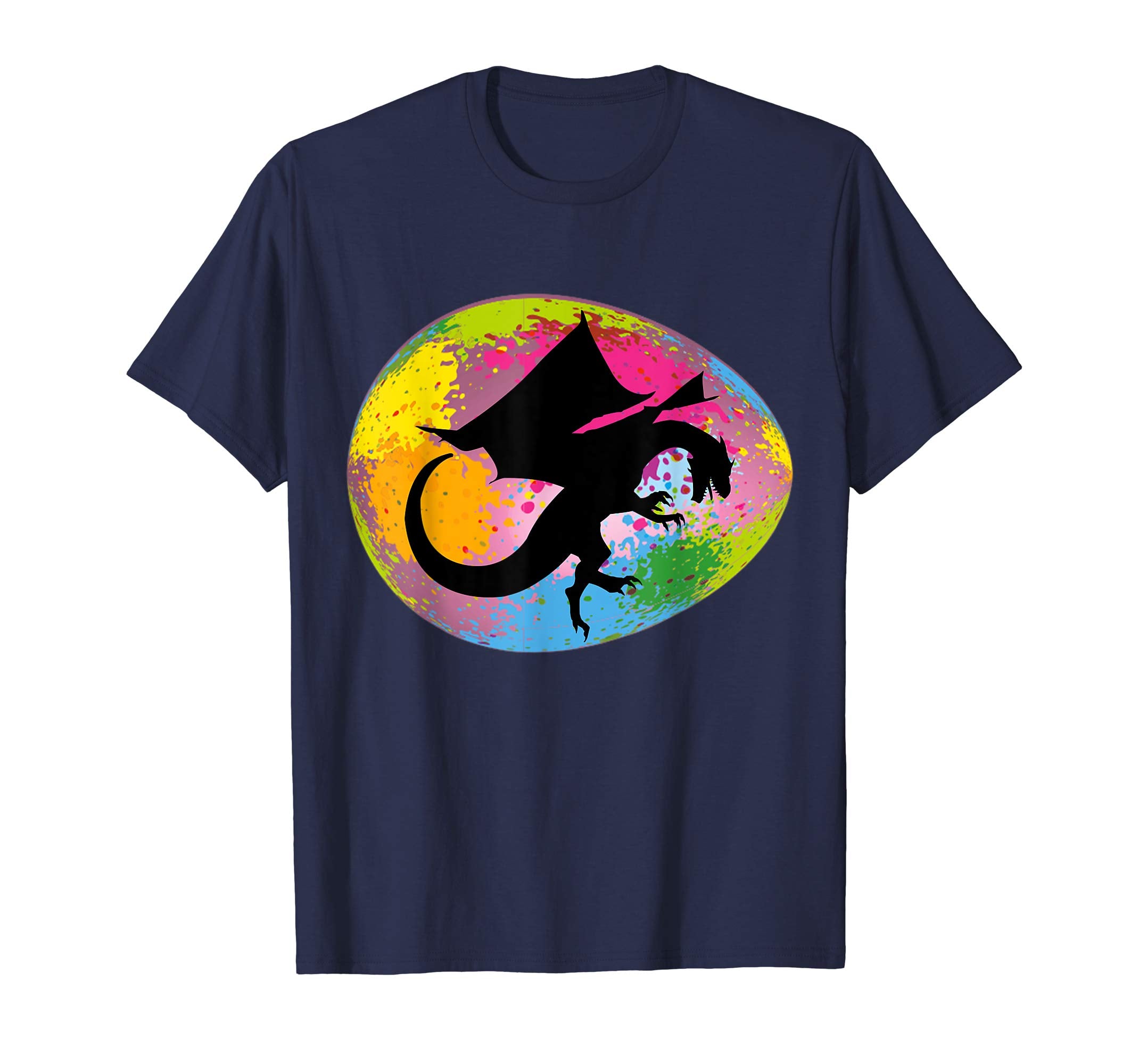 Funny Dragon Easter Eggs T-Shirt Gift For Kids Men Women
