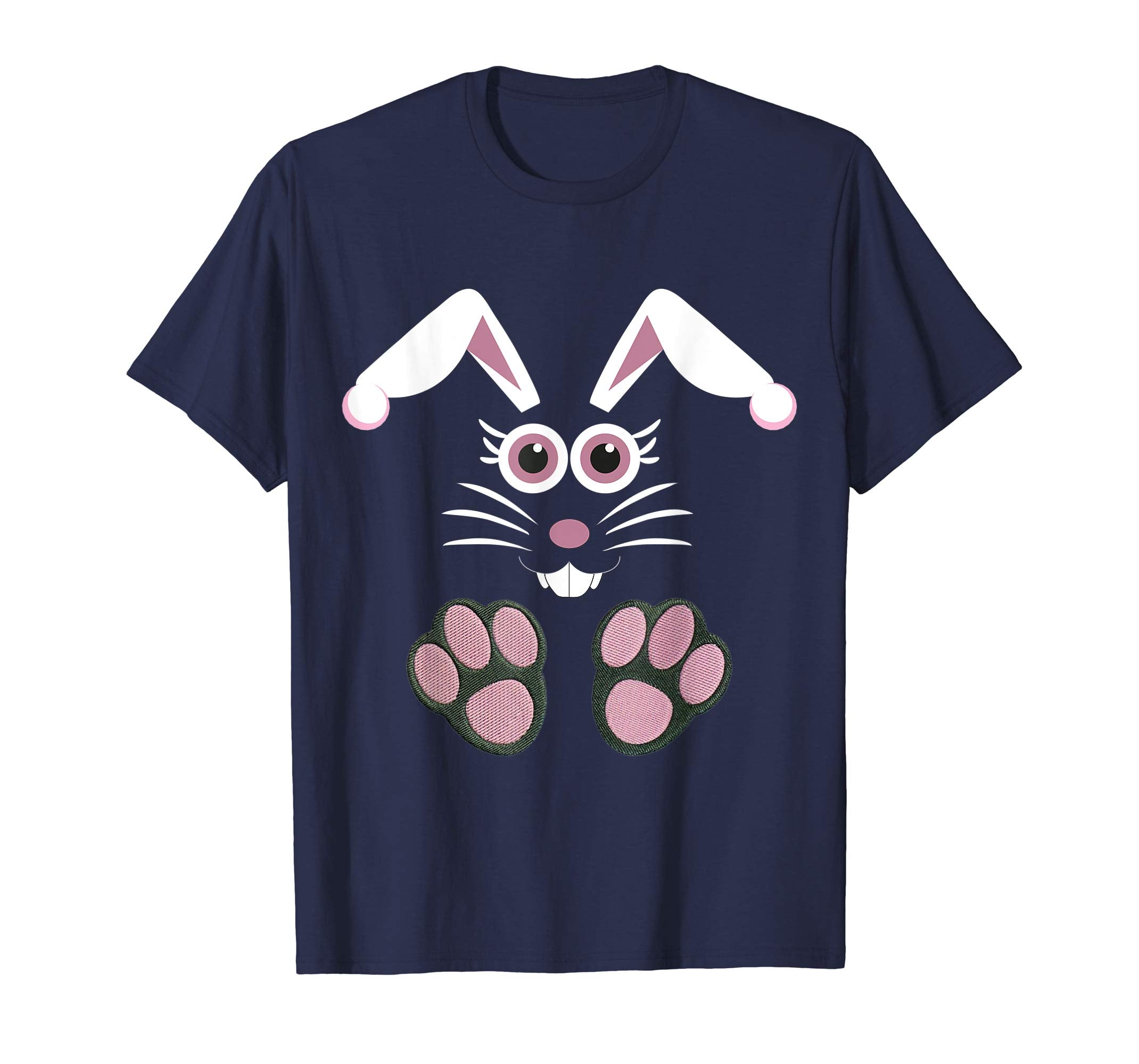 Easter Bunny face T-shirt Boys Kids