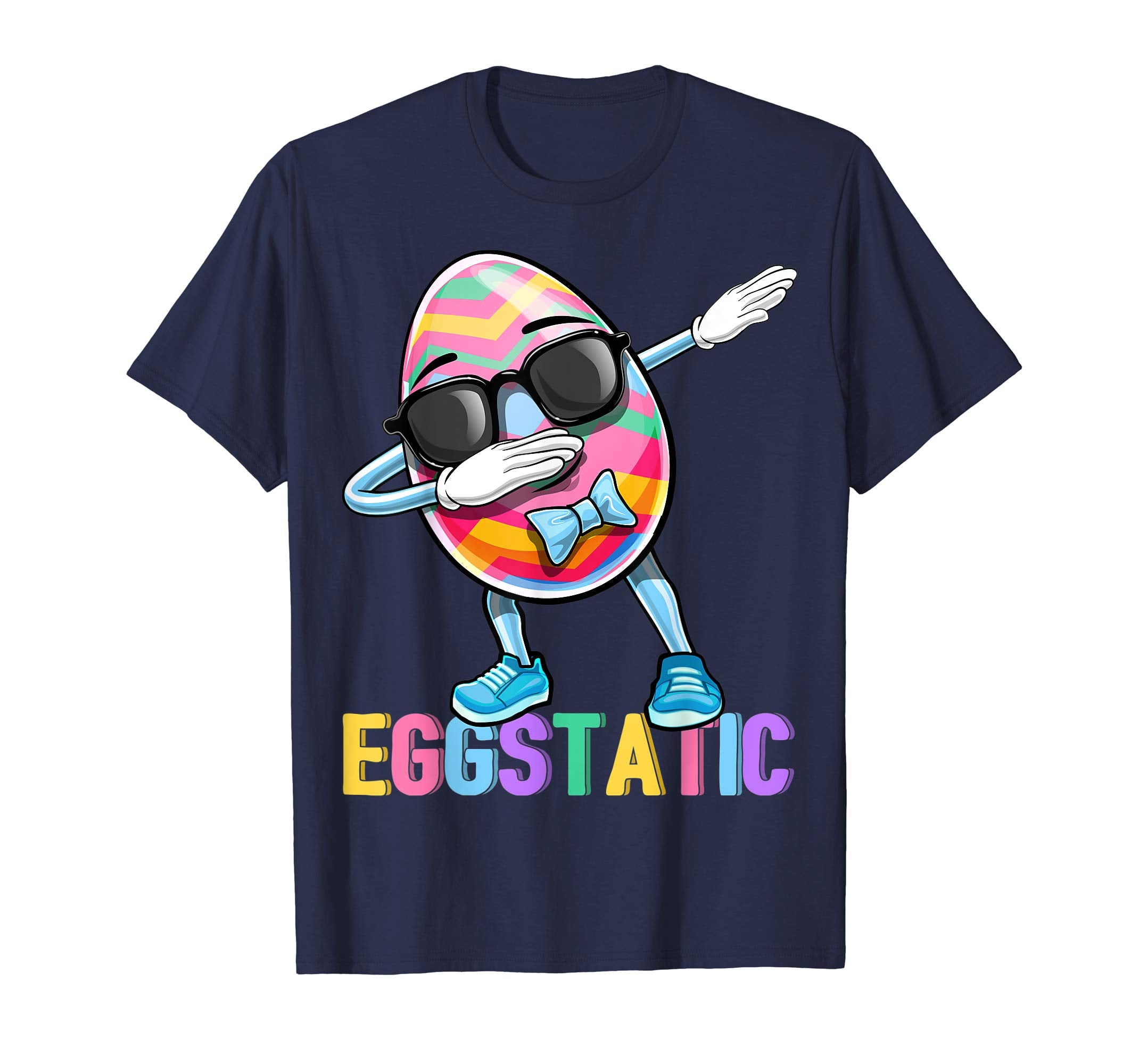 Eggstatic Dabbing Easter Egg Shirt for Kids Easter Day Gift