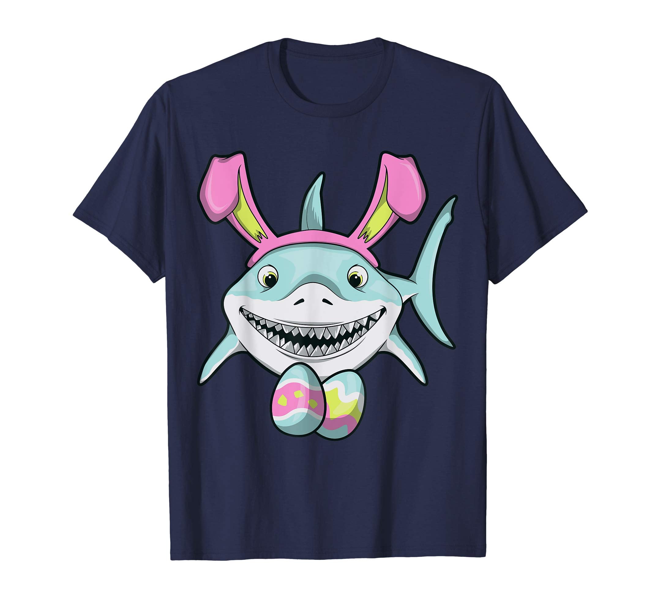Easter Shark Shirt Bunny Shark Easter Shirt For Boys Girls