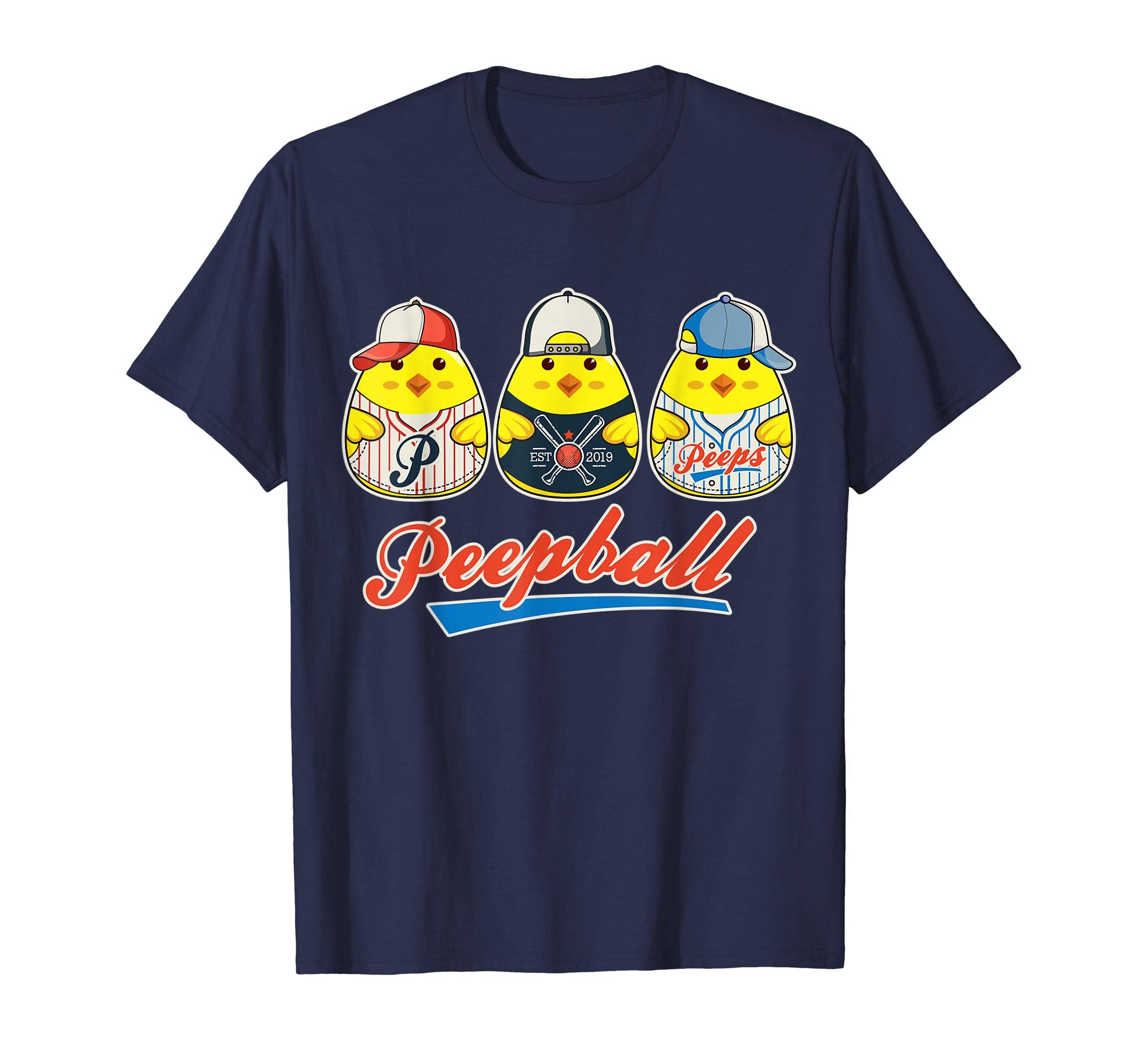 Boys Peep Shirt Peepball Baseball t-shirt for Easter Gift