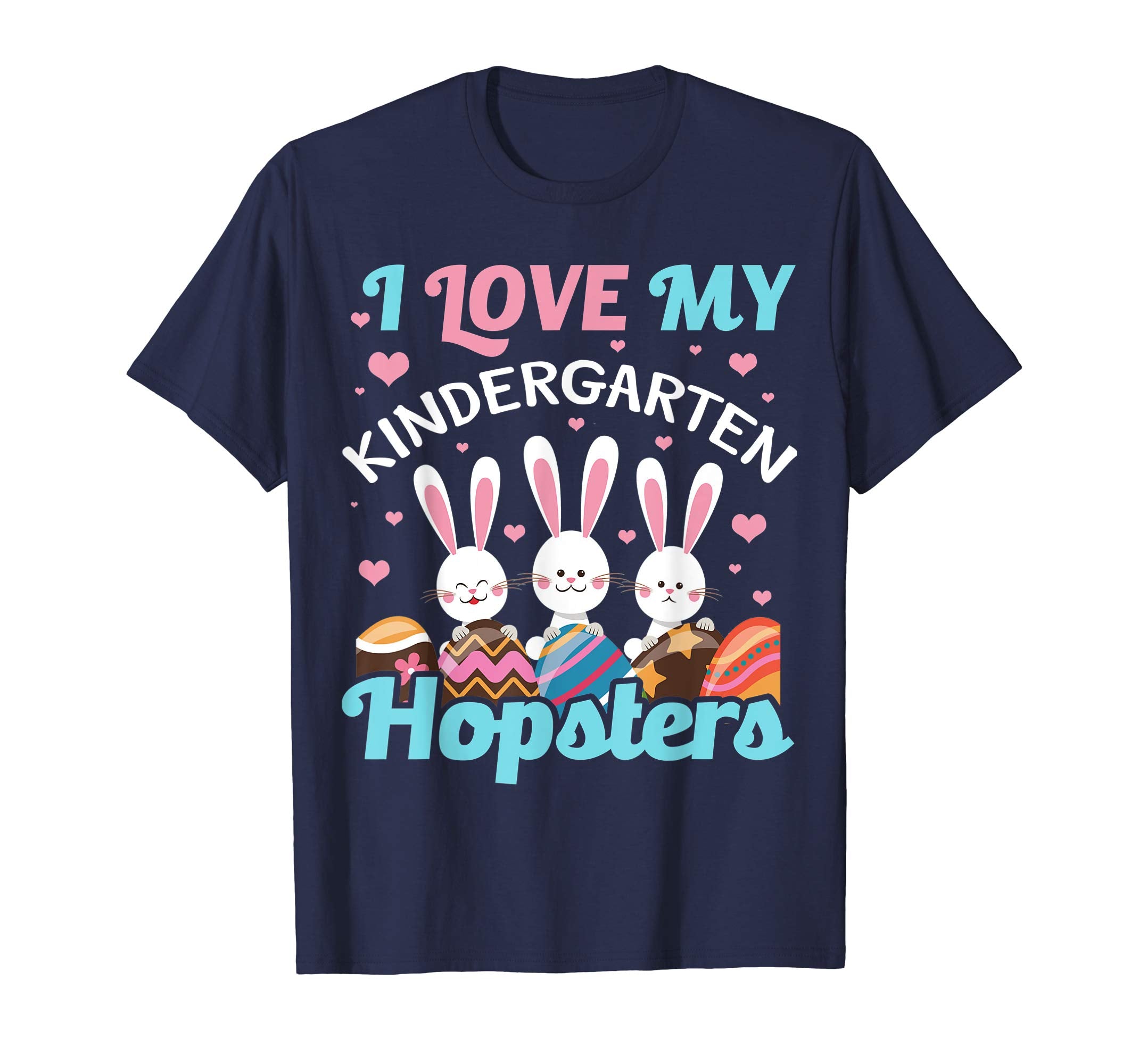 Easter Kindergarten Teacher Preschool Easter Bunny T-Shirt