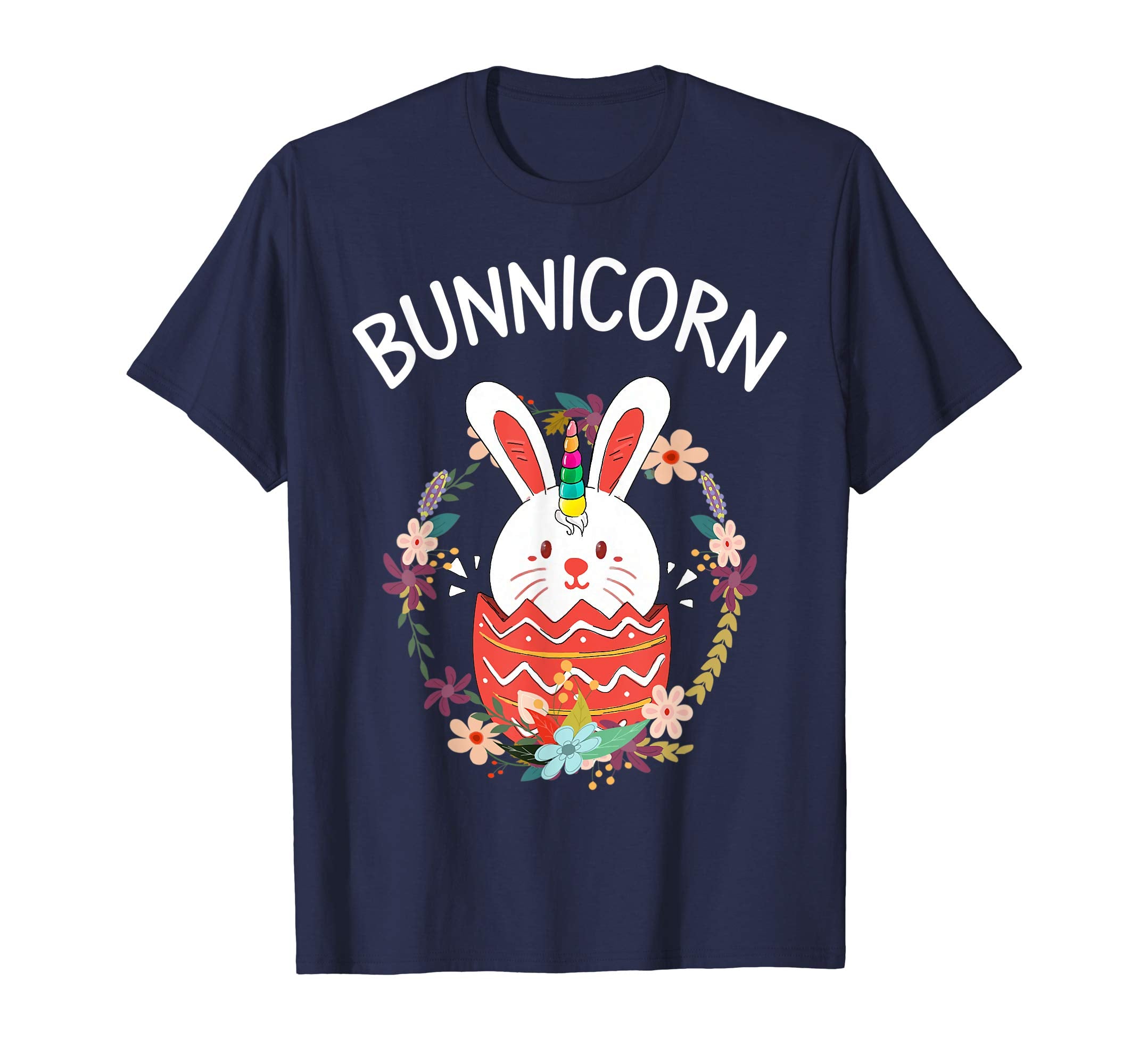 Bunnicorn Cute Bunny Unicorn Easter Day Shirt For Girl Kids