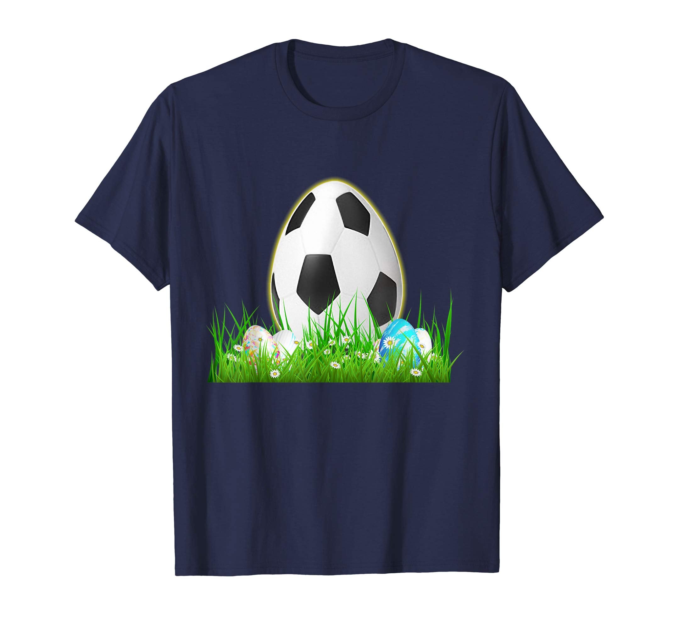 Soccer Egg Easter Cute Jesus Christian T-shirt