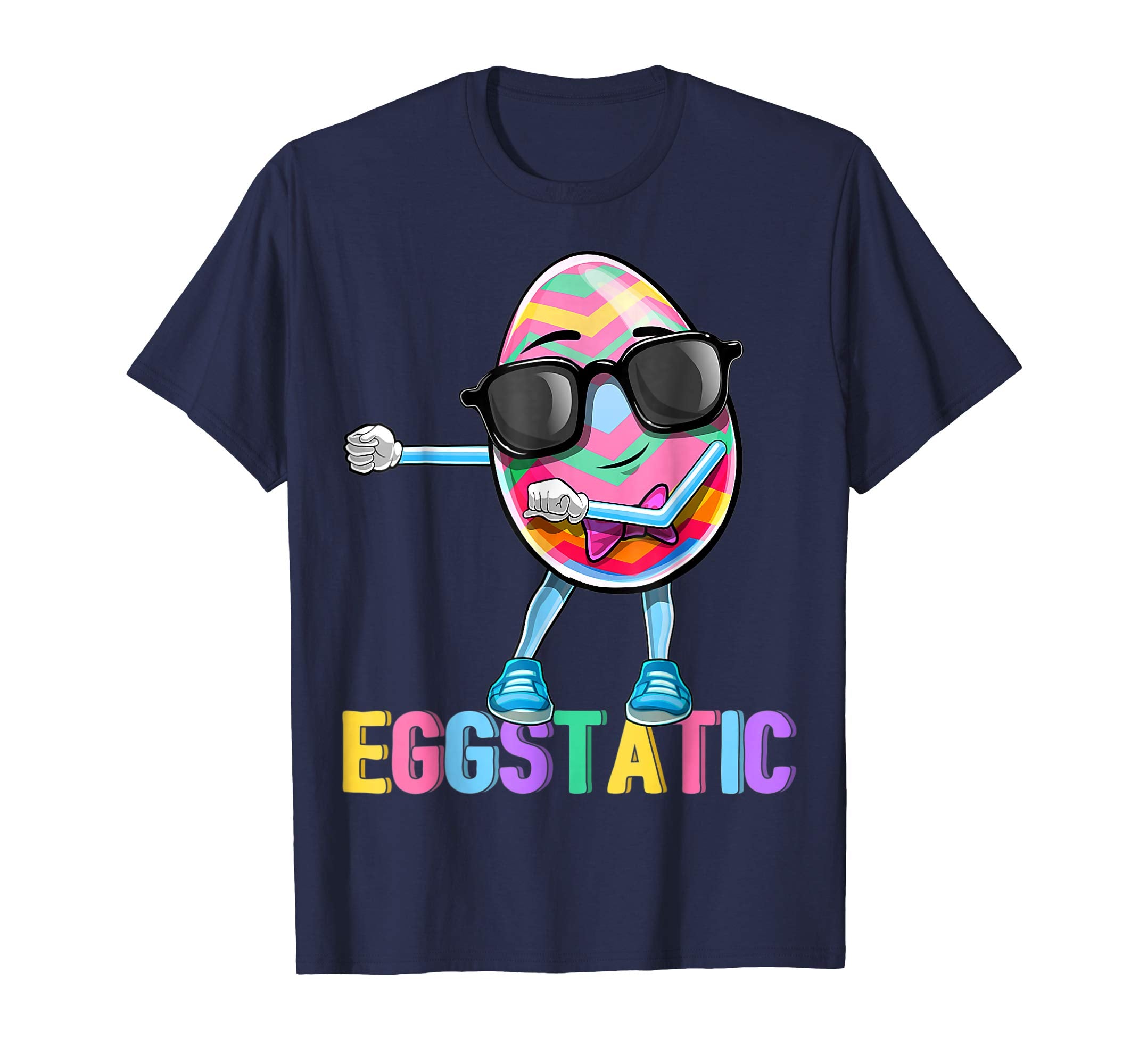 Eggstatic Flossing Easter Egg Shirt Kids Easter Day Gift Ki