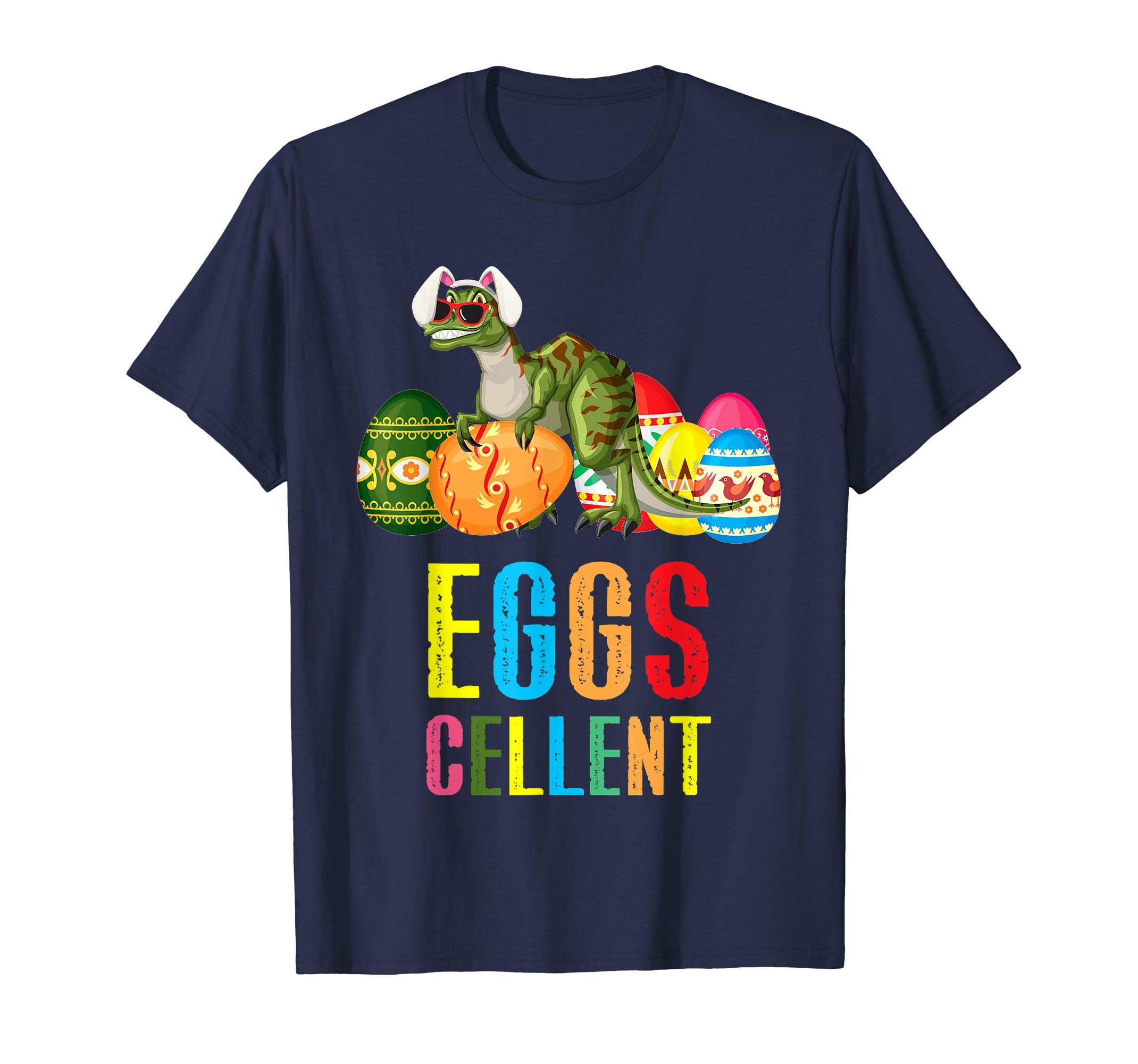Easter Bunny T shirt T rex Boys Kids Eggs T shirt