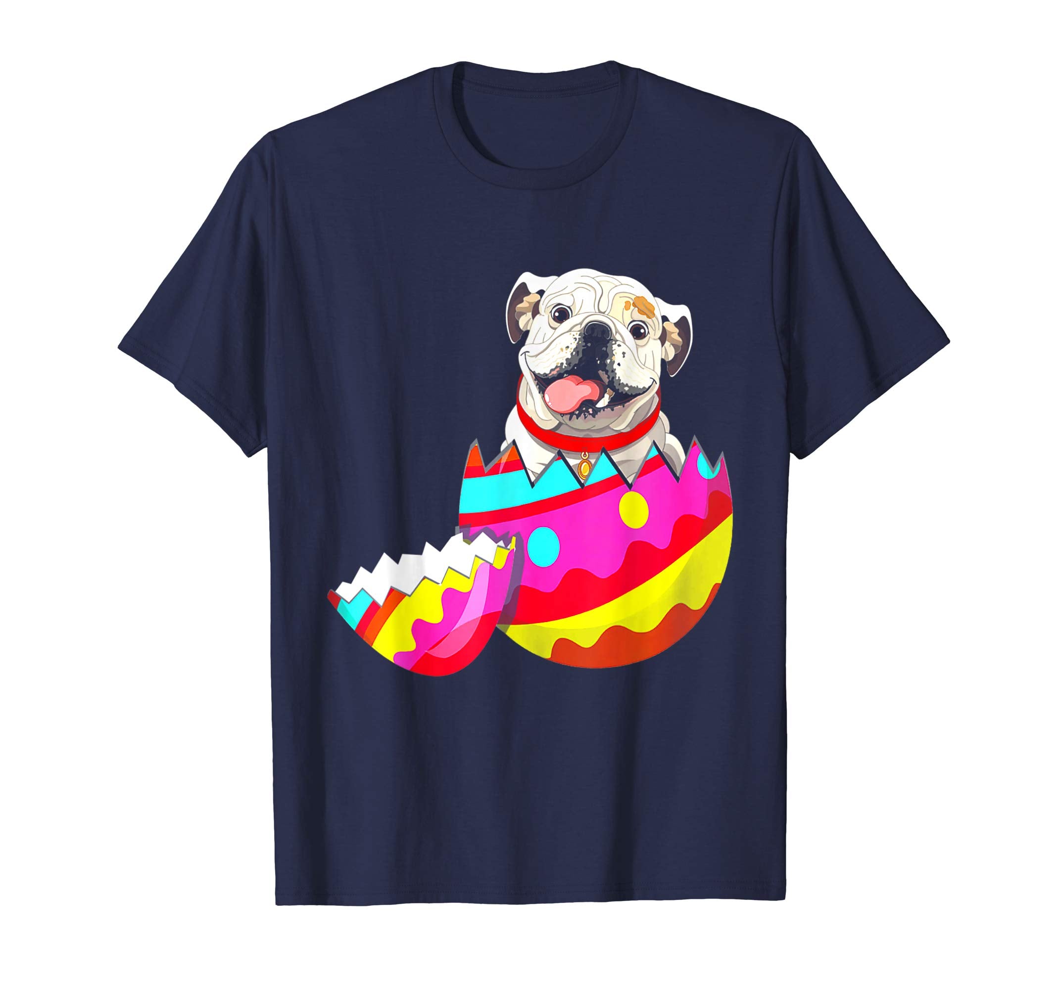 Bulldog Easter Egg T-shirt Funny Bulldog Easter Outfit Gift