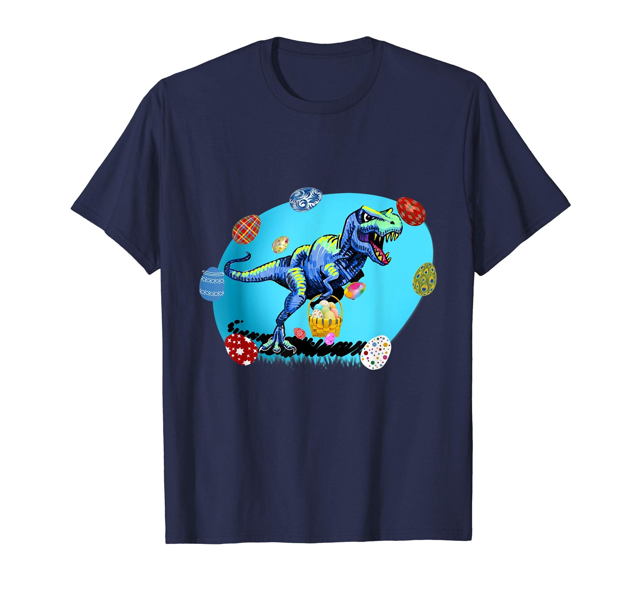 I Love to Hunt Eggs Shirt Funny Gift Dinosaur Easter