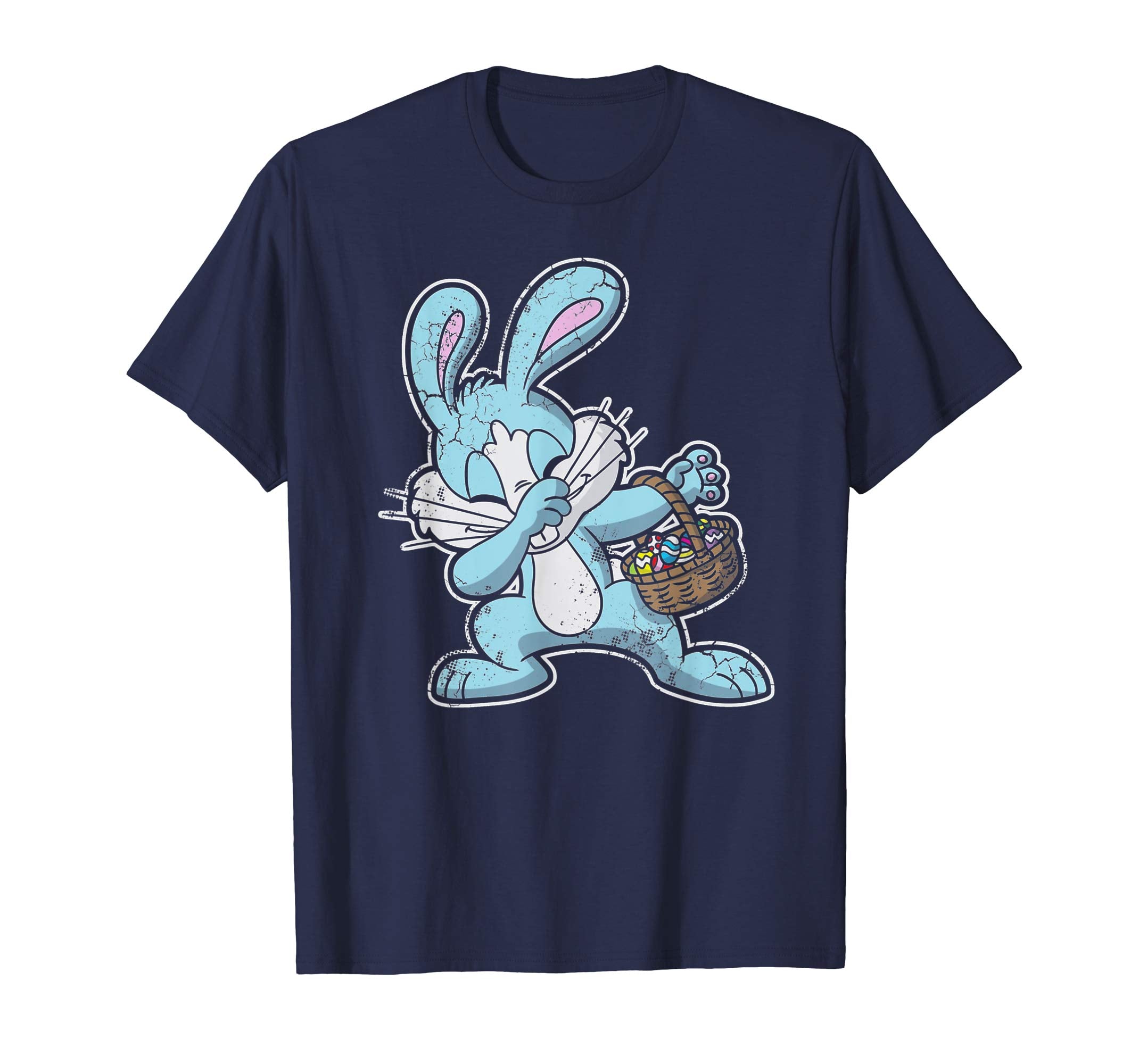 Dabbing Easter Bunny Funny T shirt