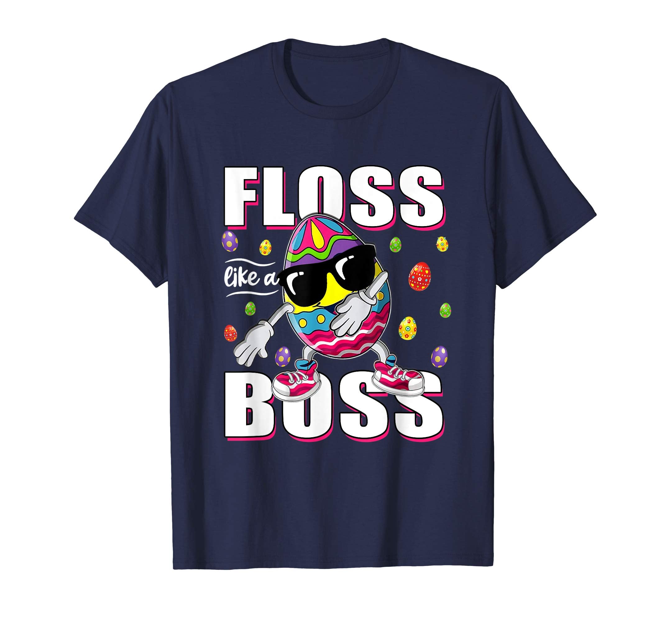 Easter Egg Floss Like A Boss Shirt Funny Easter Gift for Kid