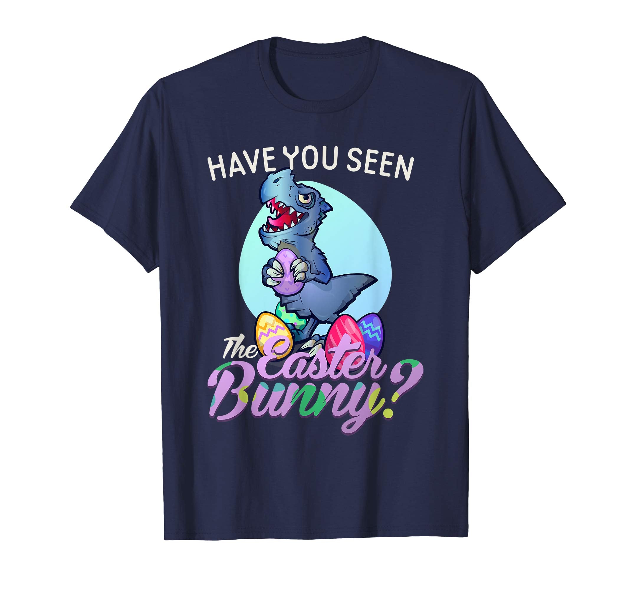 Easter Bunny Dinosaur T-Rex Eggs Gift T Shirt boys girls