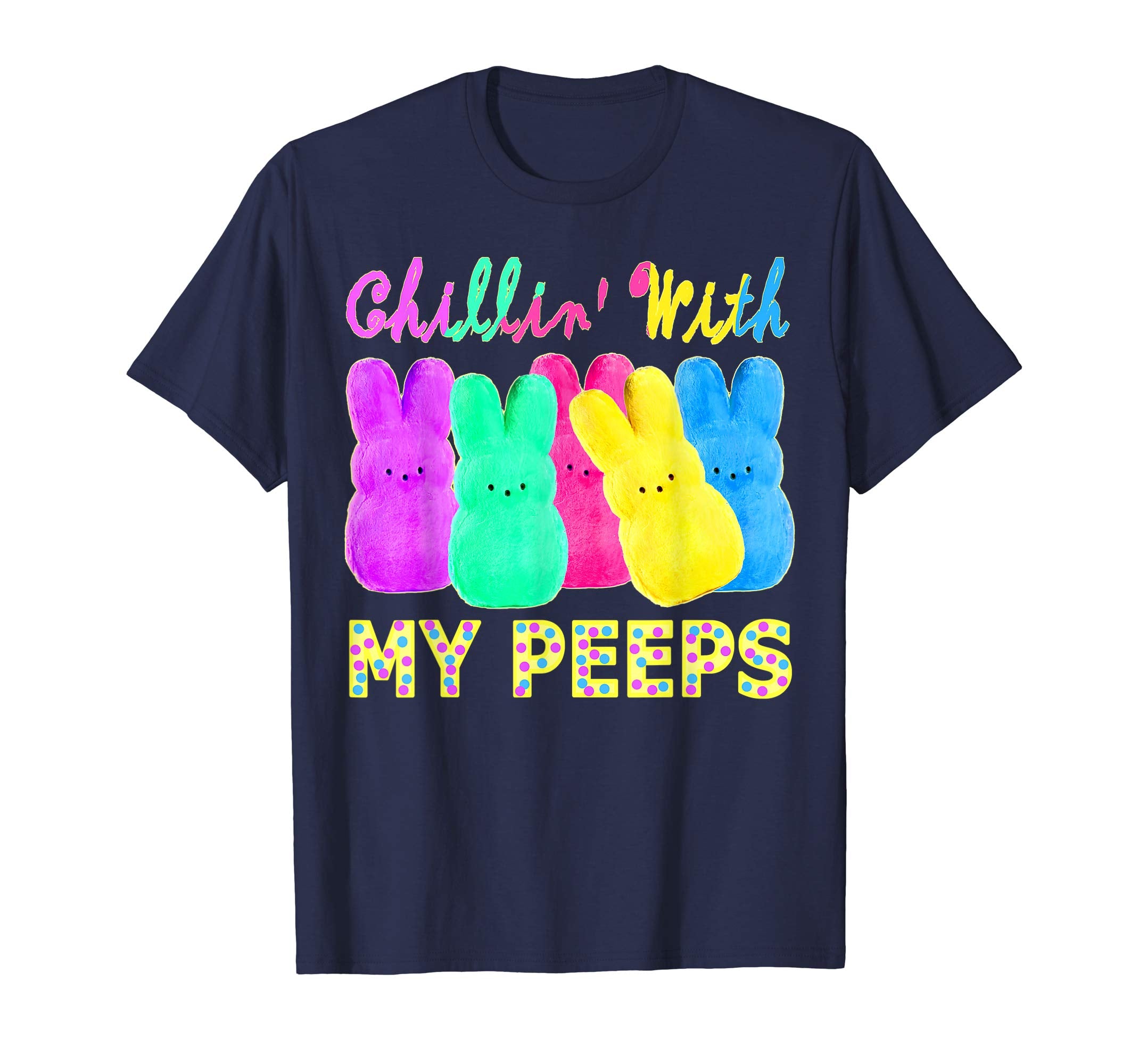 Peeps Easter Candy Bunny Boys Girls Ladies Men T-Shirt