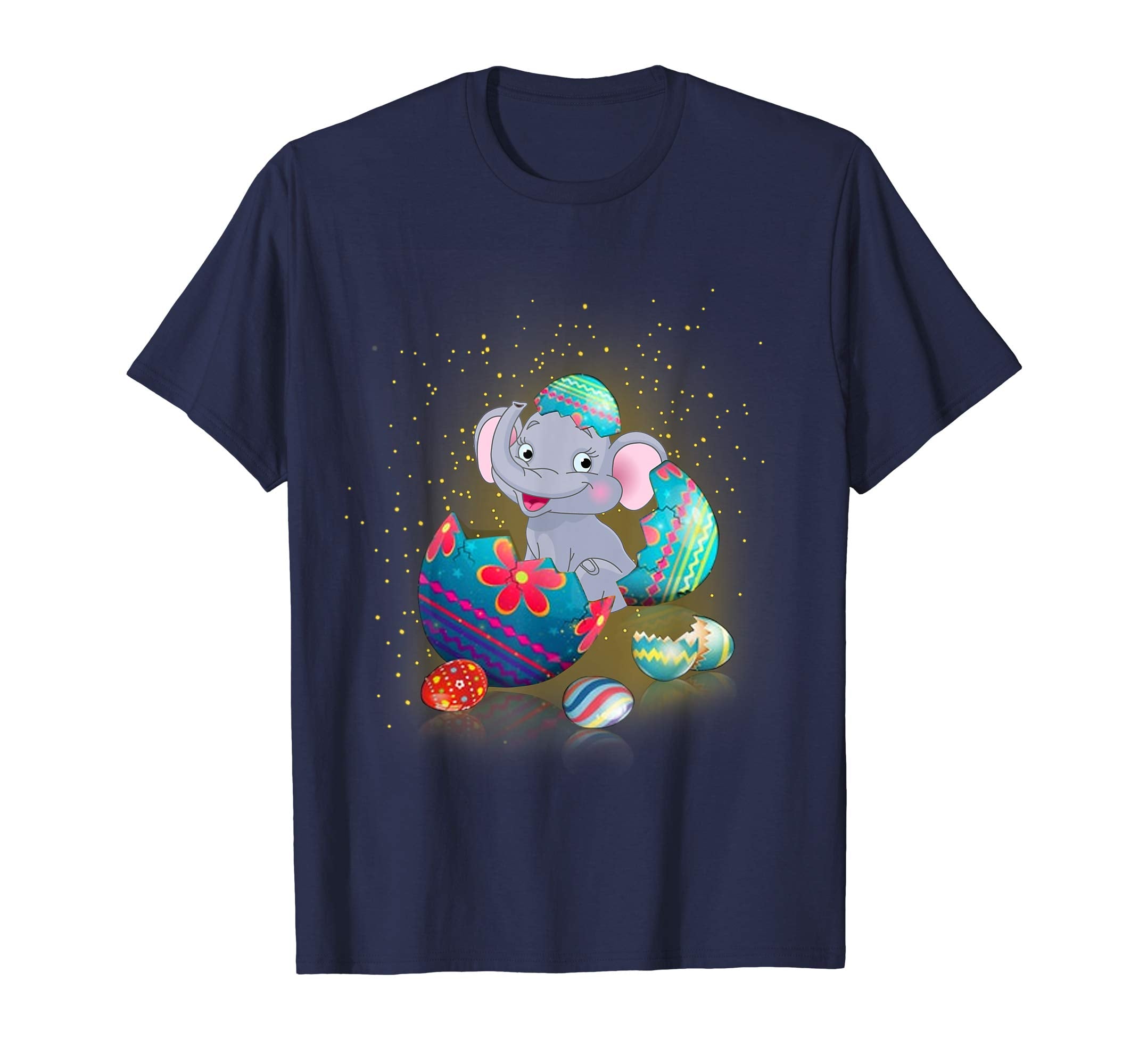 Elephant Easter Eggs Funny T-Shirts Happy Easter Bunny Gifts