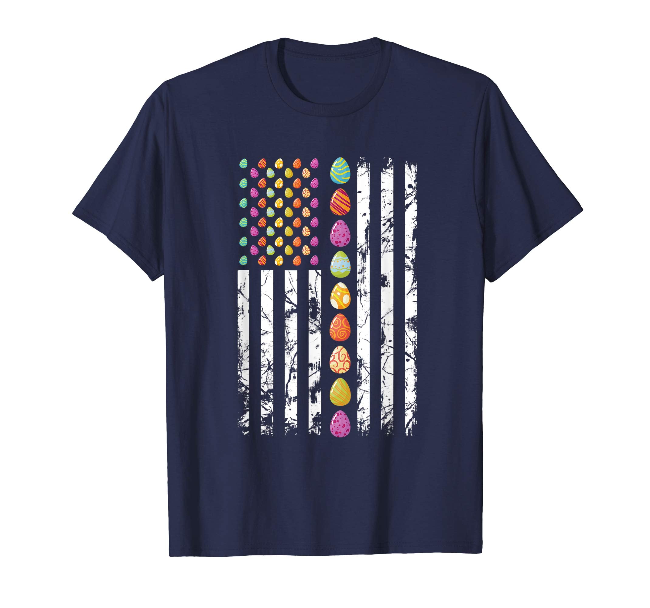 American Flag Easter Day T-shirt Easter Eggs and Bunnys Ou