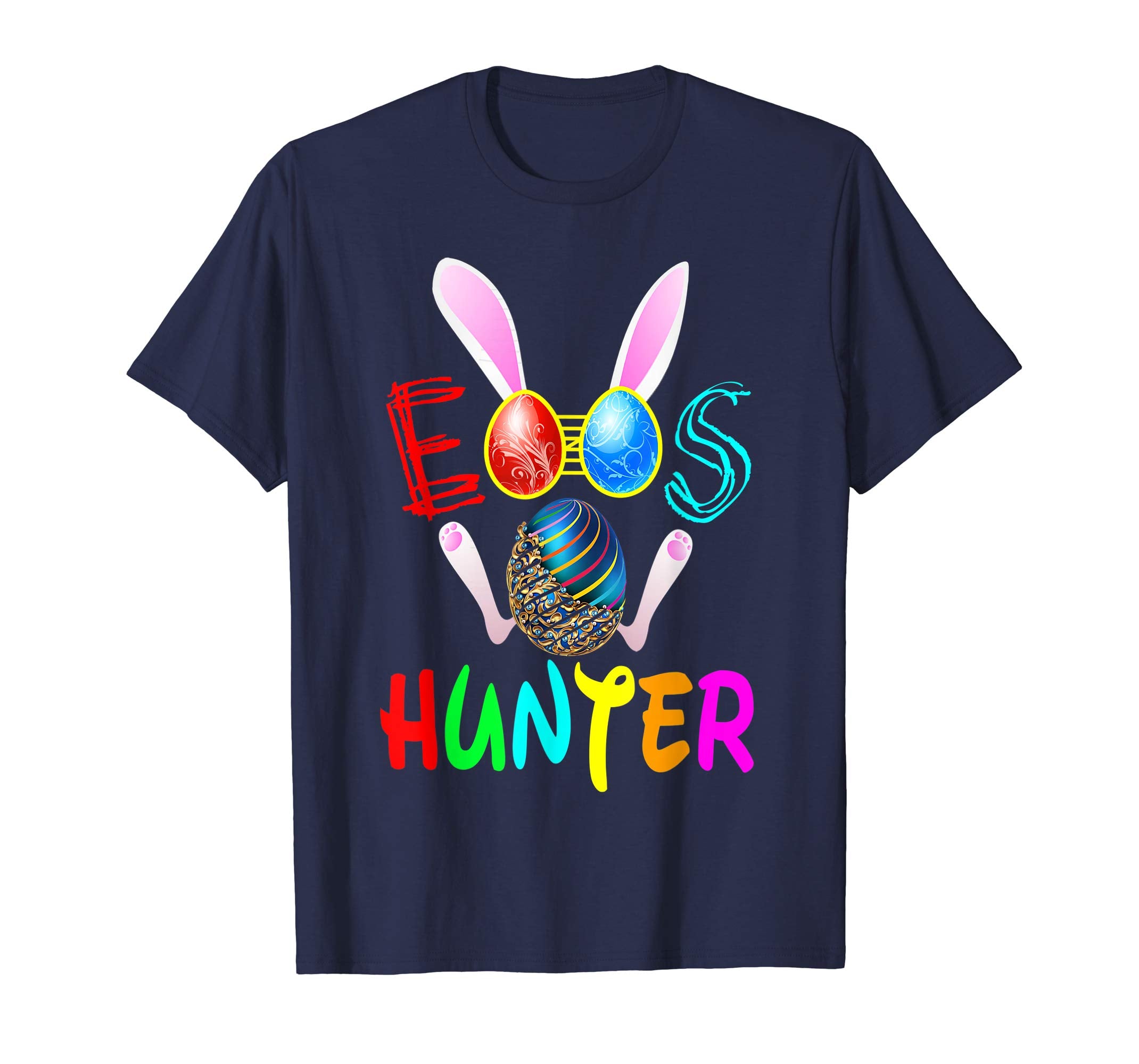 Hunter Shirt Egg Hunter Easter Bunny T-Shirt For Easter Kids