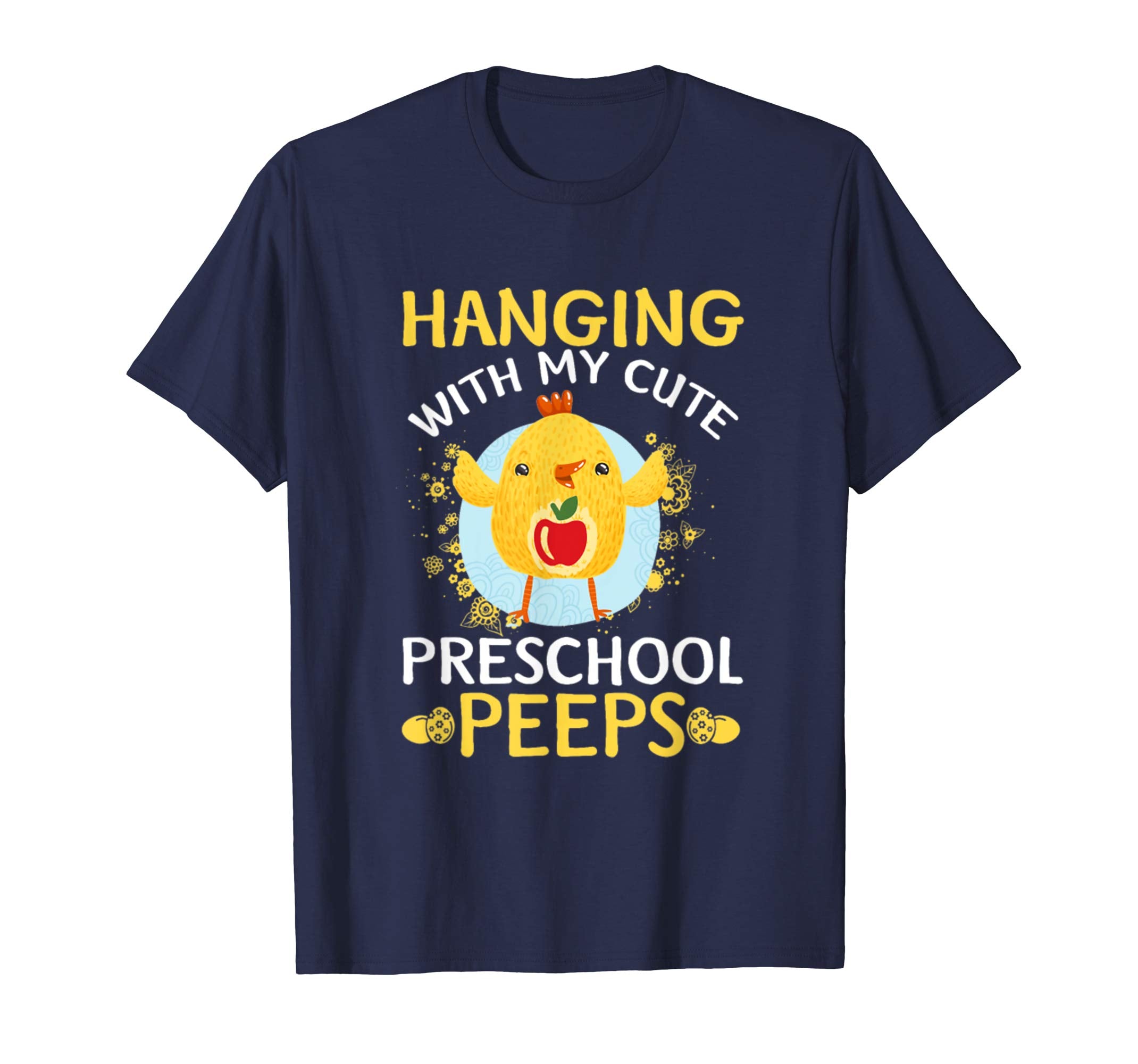 Cute Easter Shirt Teacher Hanging Preschool Peeps