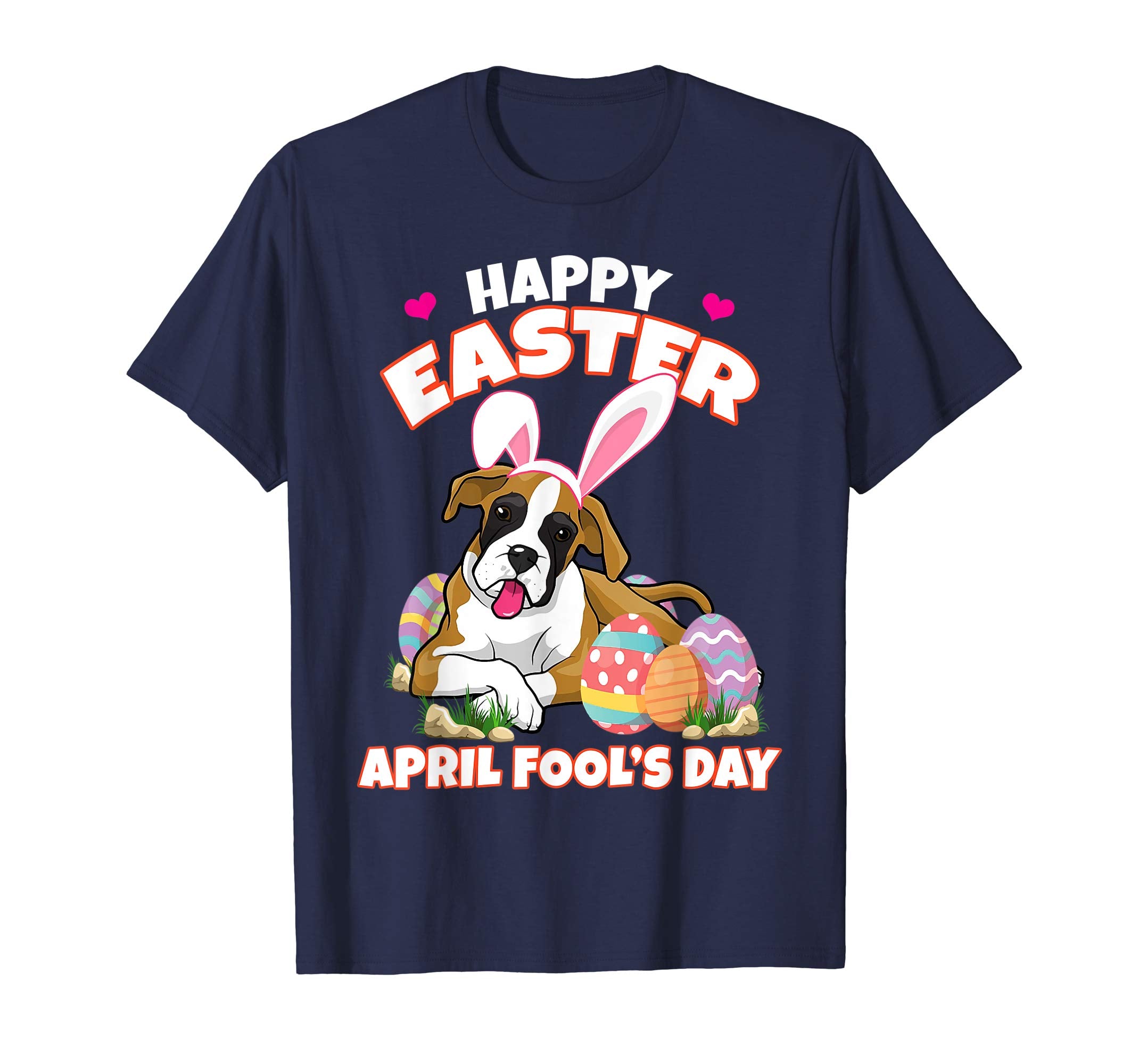 Happy Easter April Fool's Day Funny Boxer T Shirt