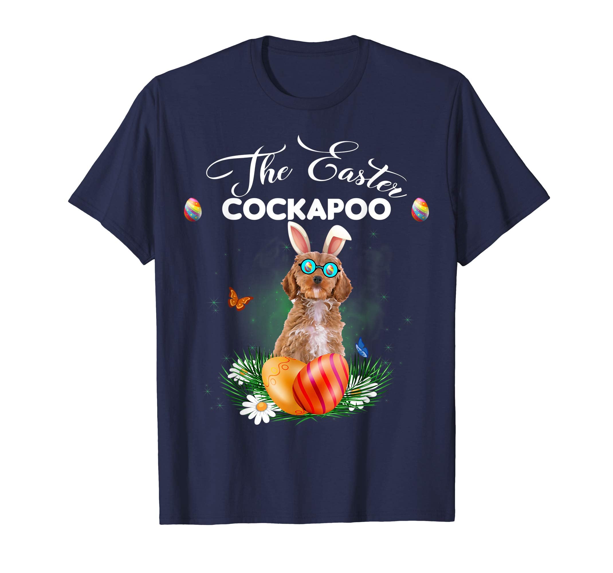 Cockapoo Bunny Easter Day Dog Gifts T-Shirt