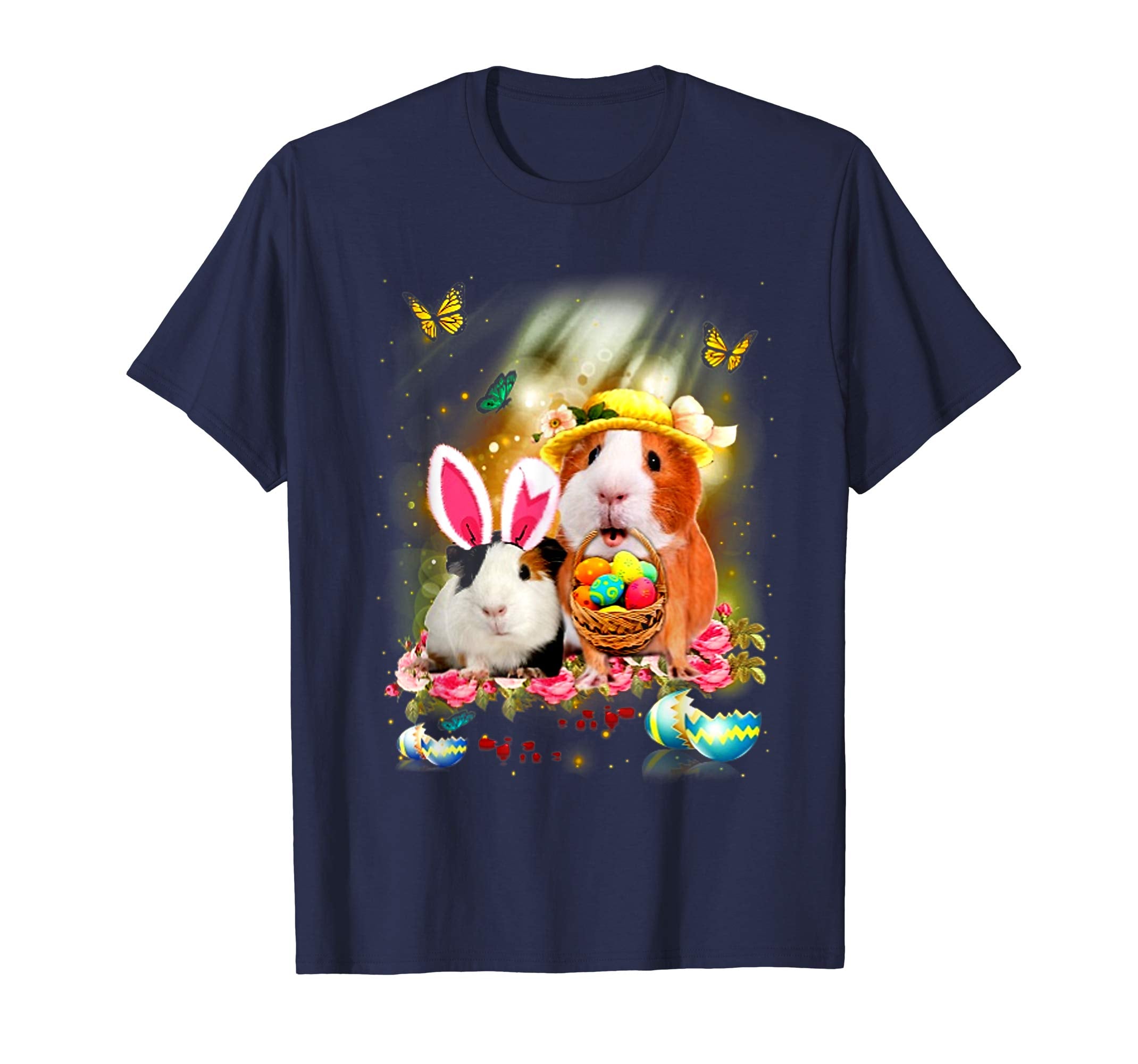 Pig guinea mom Easter Day T-shirt Pig Guinea Eggs Lover Gift
