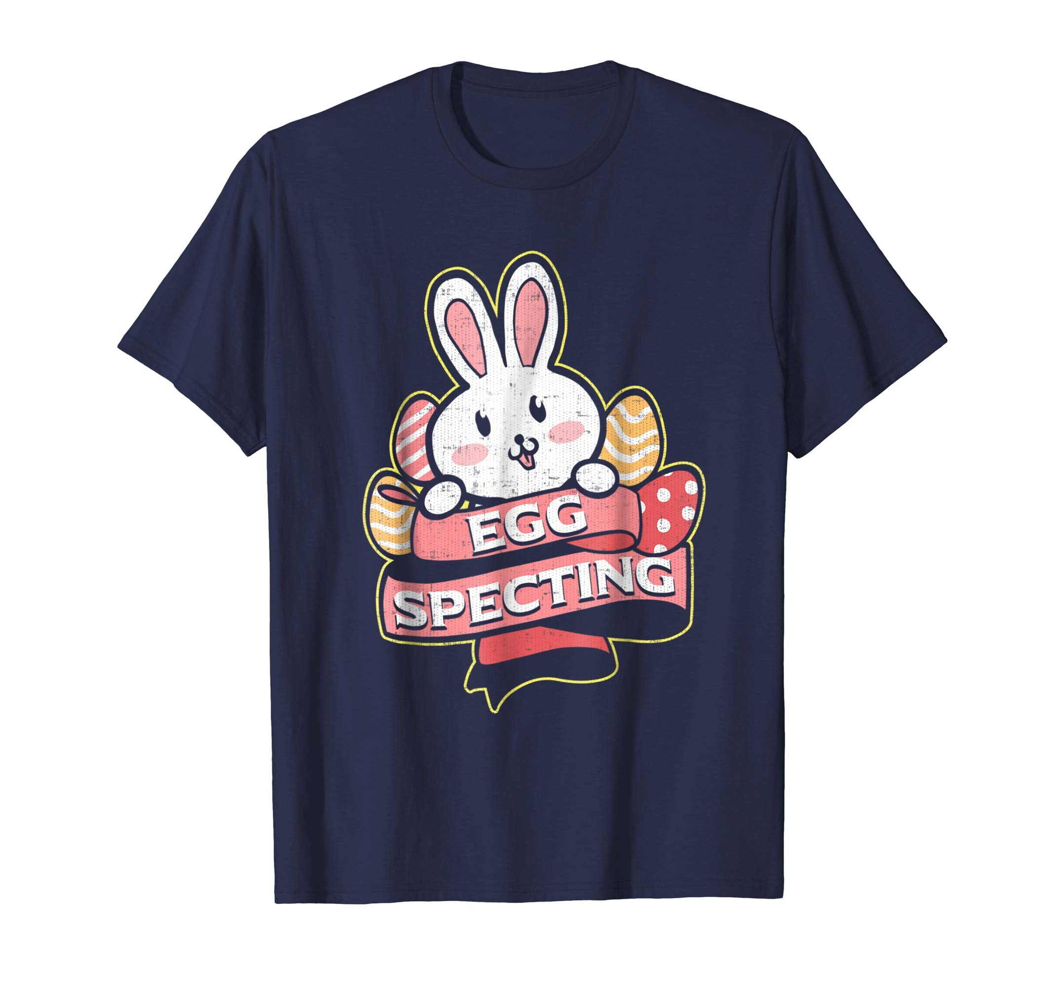 Easter Pregnancy Announcement Tshirt For Women Egg Specting