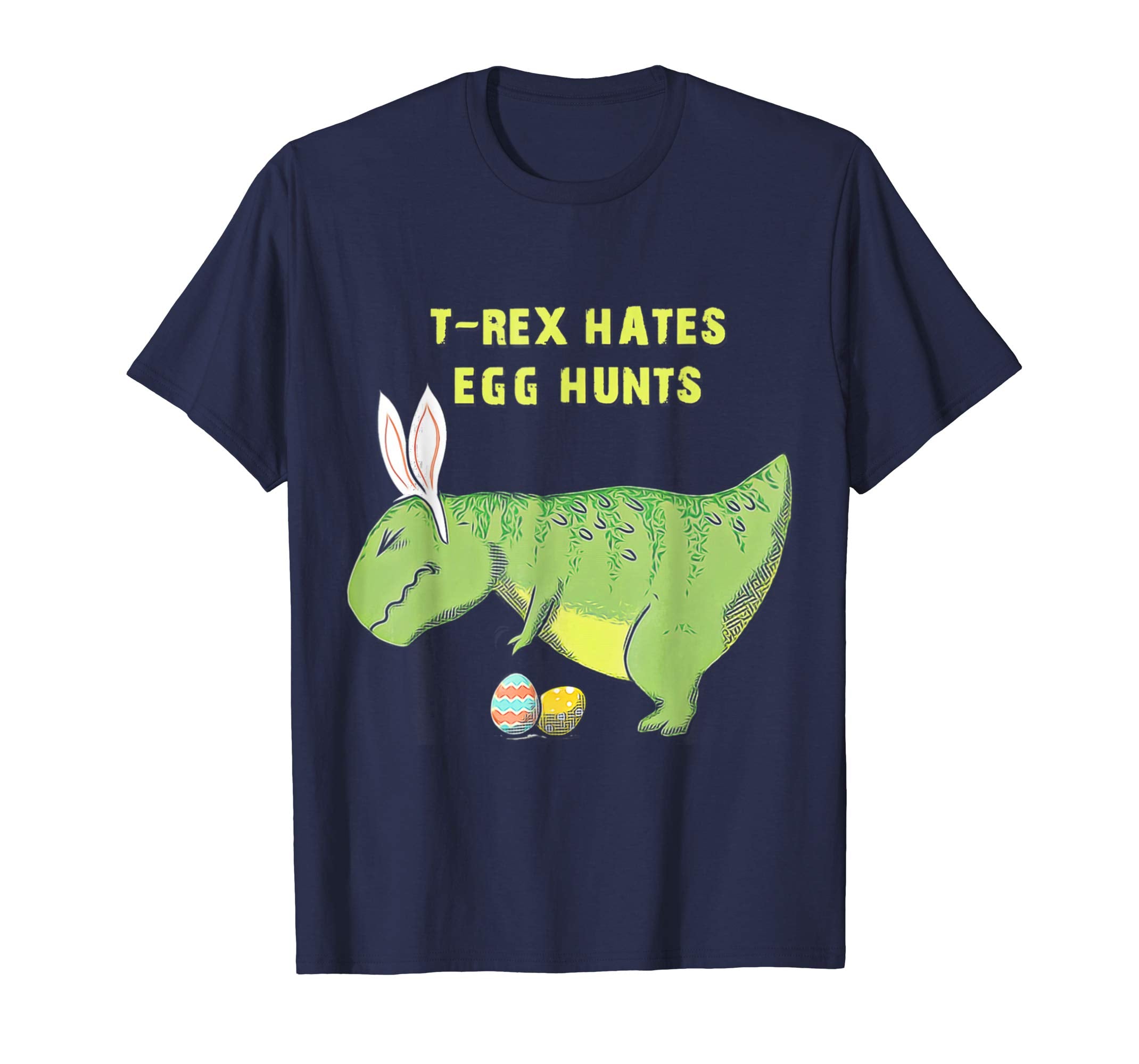 T-Rex Cute Bunny Eggs Funny Dinosaur Easter Day T-Shirt Gift