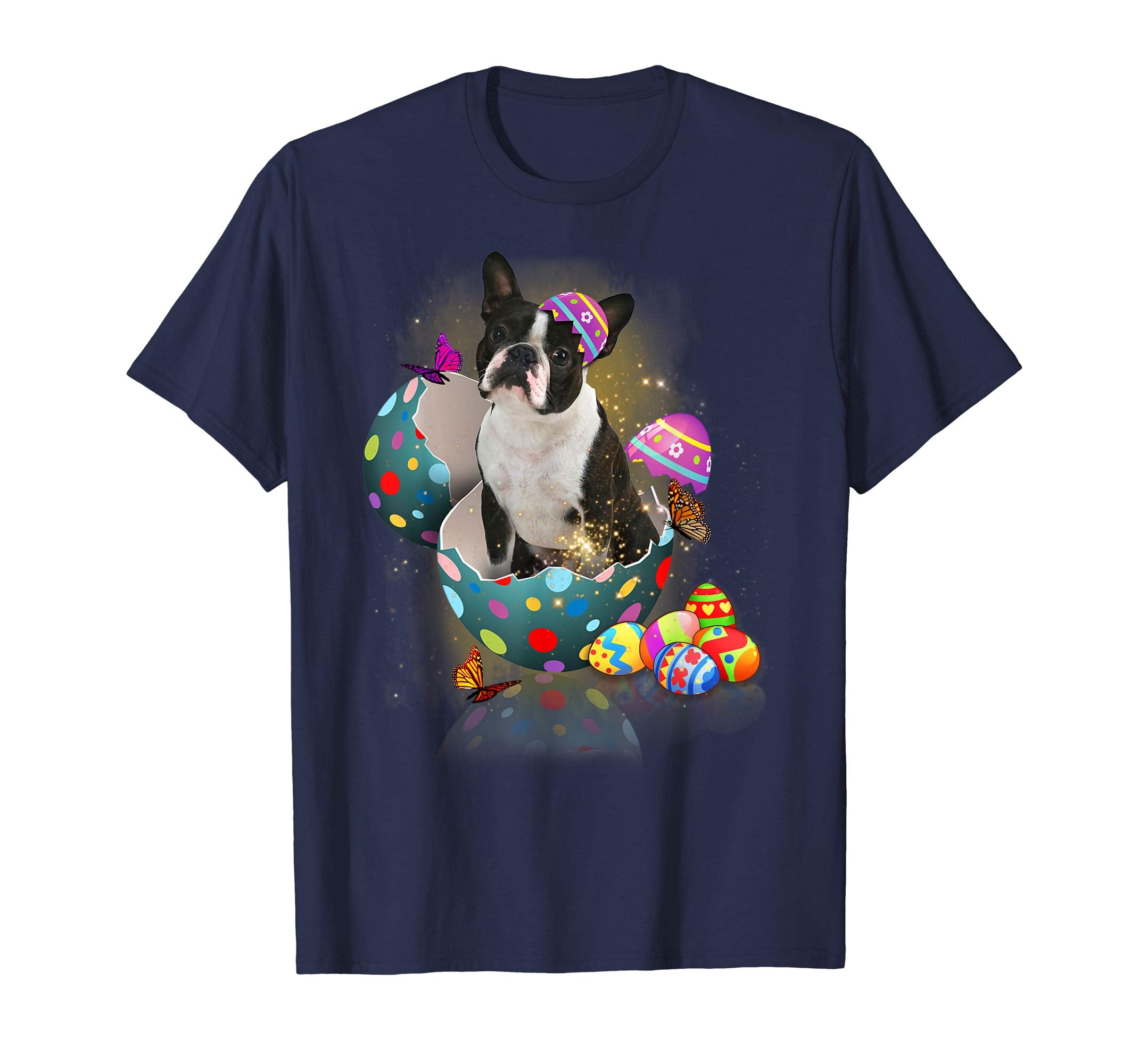Baby Bulldog Hatching From Easter Egg Bulldog Easter Shirt