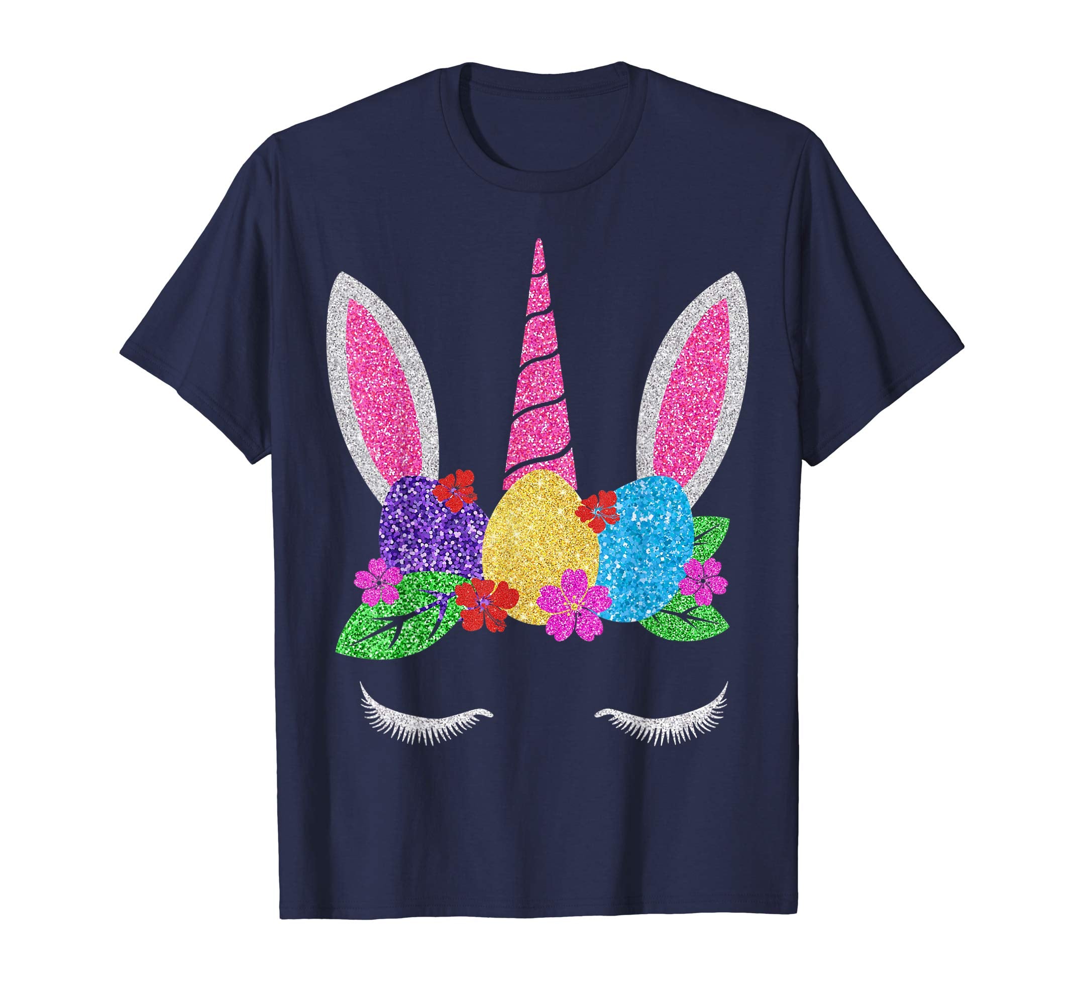 Unicorn Bunny Easter Shirt for Girls &amp; Women