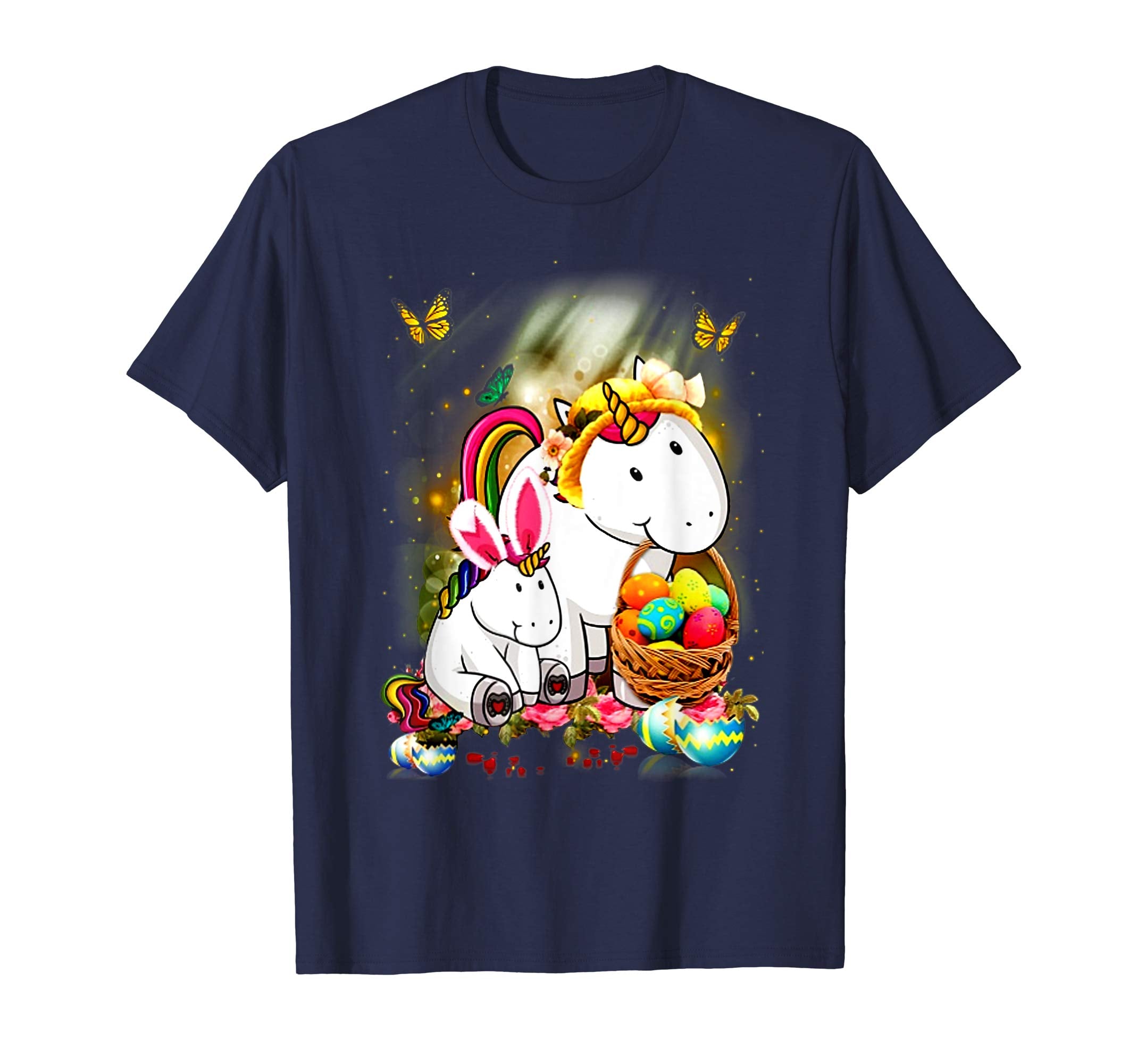 Unicorn mom Bunny Easter Shirt Unicorn eggs lover gift