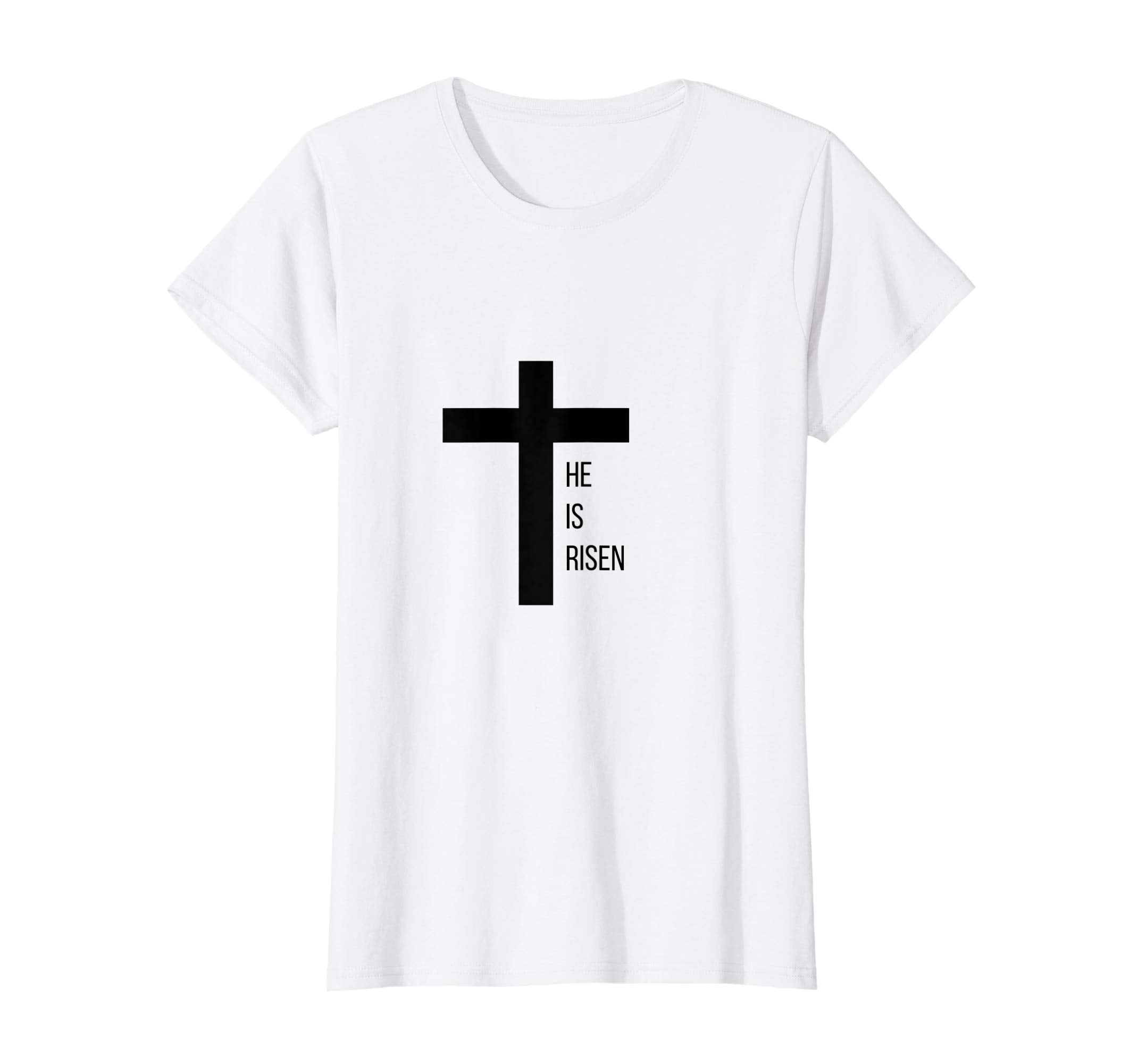 He is Risen Easter Christian Short-Sleeve T-Shirt