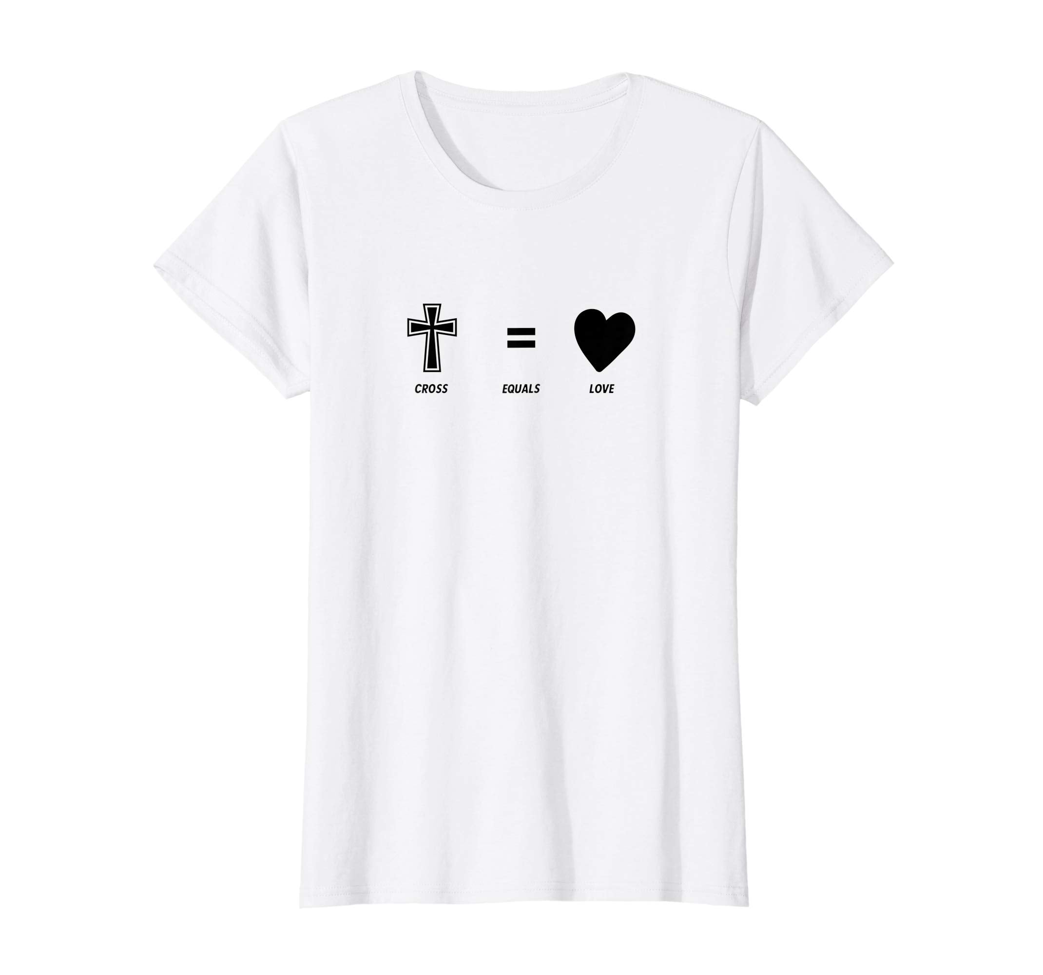 Cross Equals Love Inspiring Easter Christian Gift Shirt