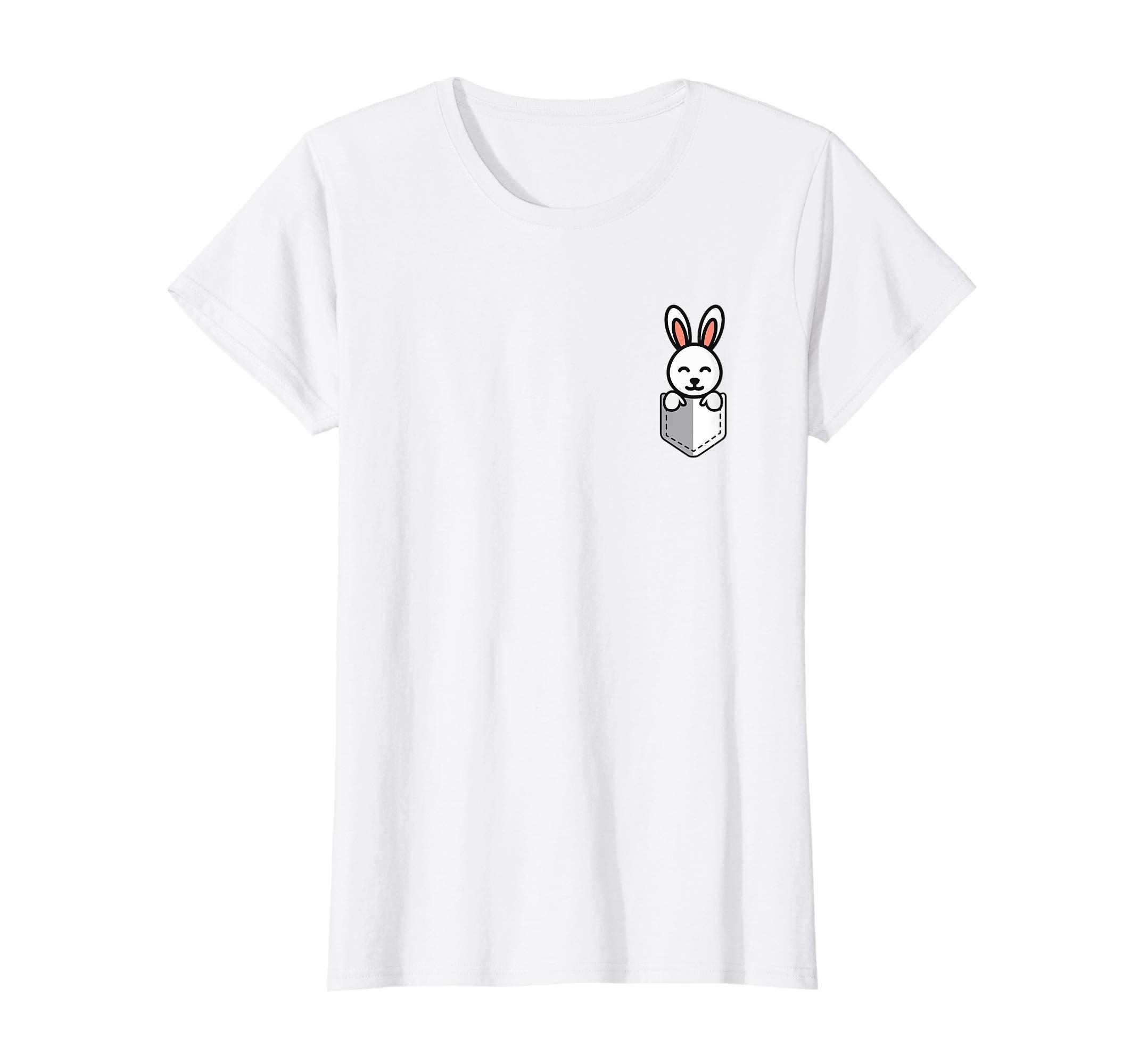 Baby Rabbit In Pocket Bunny Cute Animal Easter Tshirt Gift