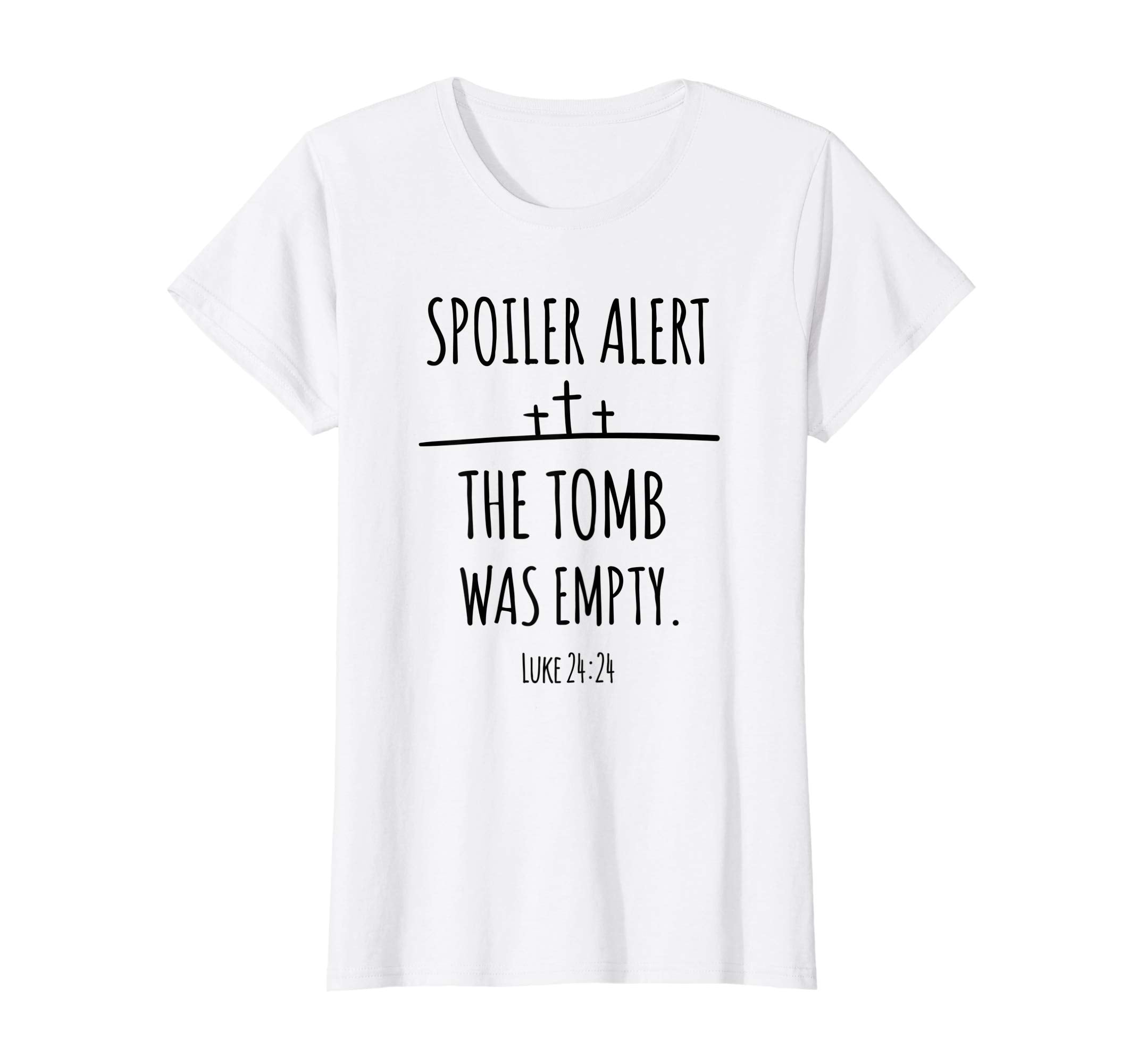 Christian Easter Shirt Spoiler Alert The Tomb Was Empty Tee