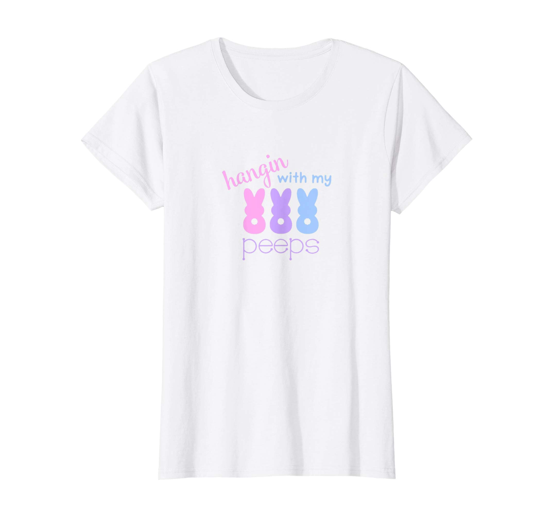 Easter T-Shirt - Hanging With My Peeps Funny T-Shirt