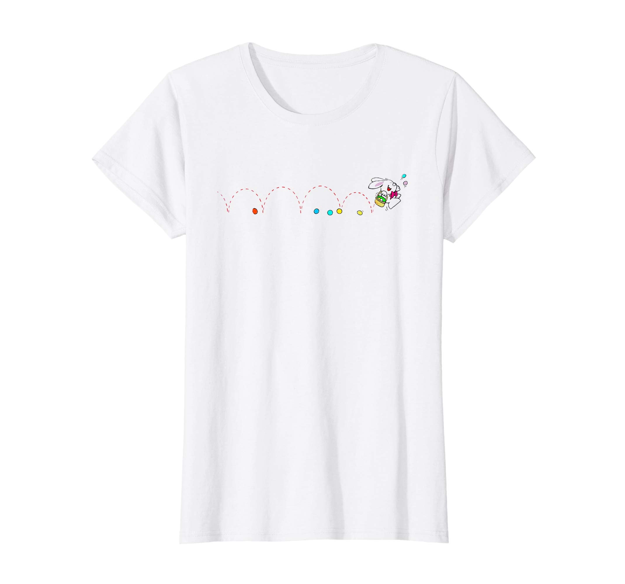 Easter T-Shirt for Kids and Women - Easter Bunny &amp; Eggs