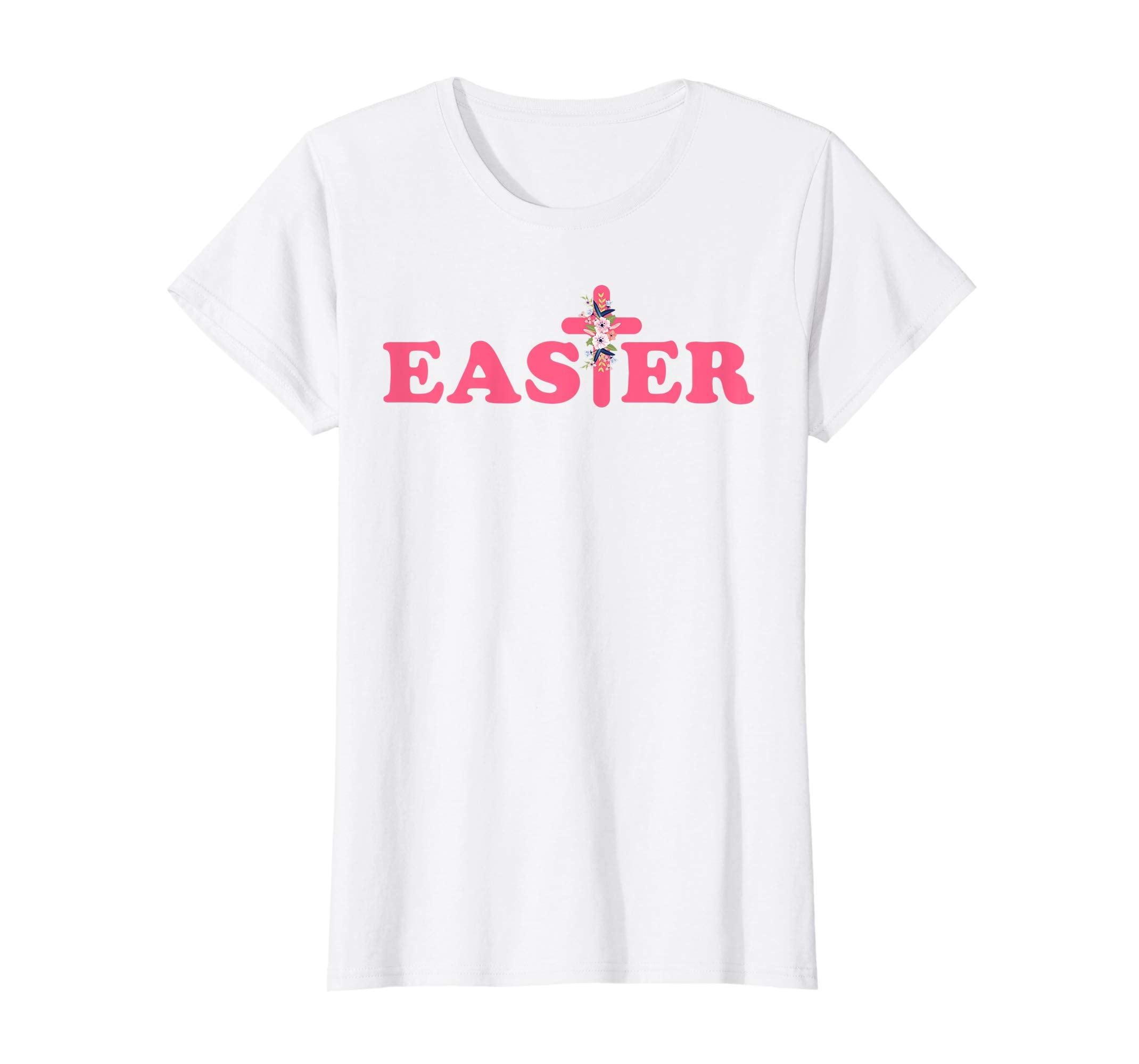 Easter Shirts for Women Religious Christian Cross Gift