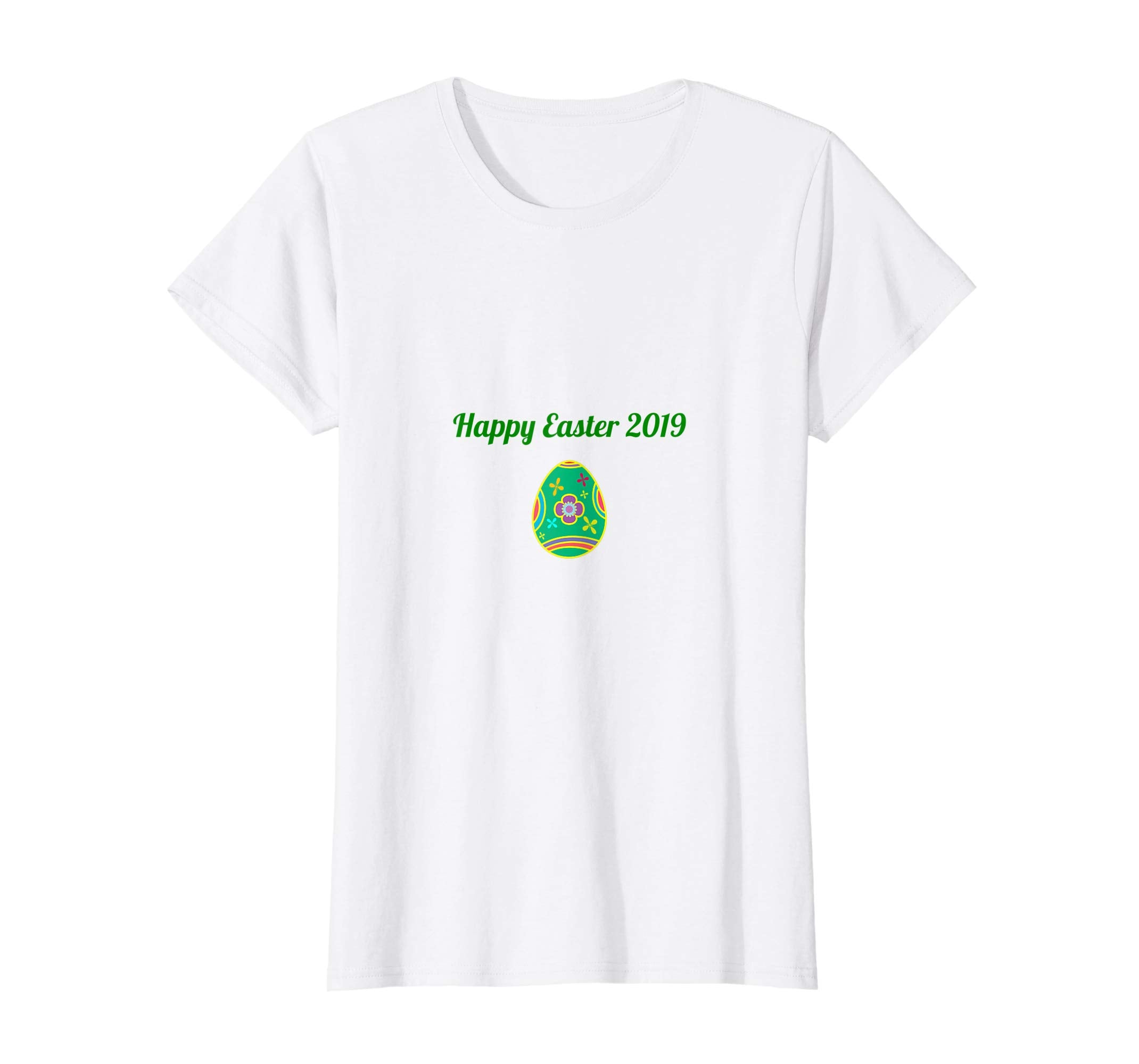 Happy Easter 2019 Gift T Shirt Colorful Green Easter Egg