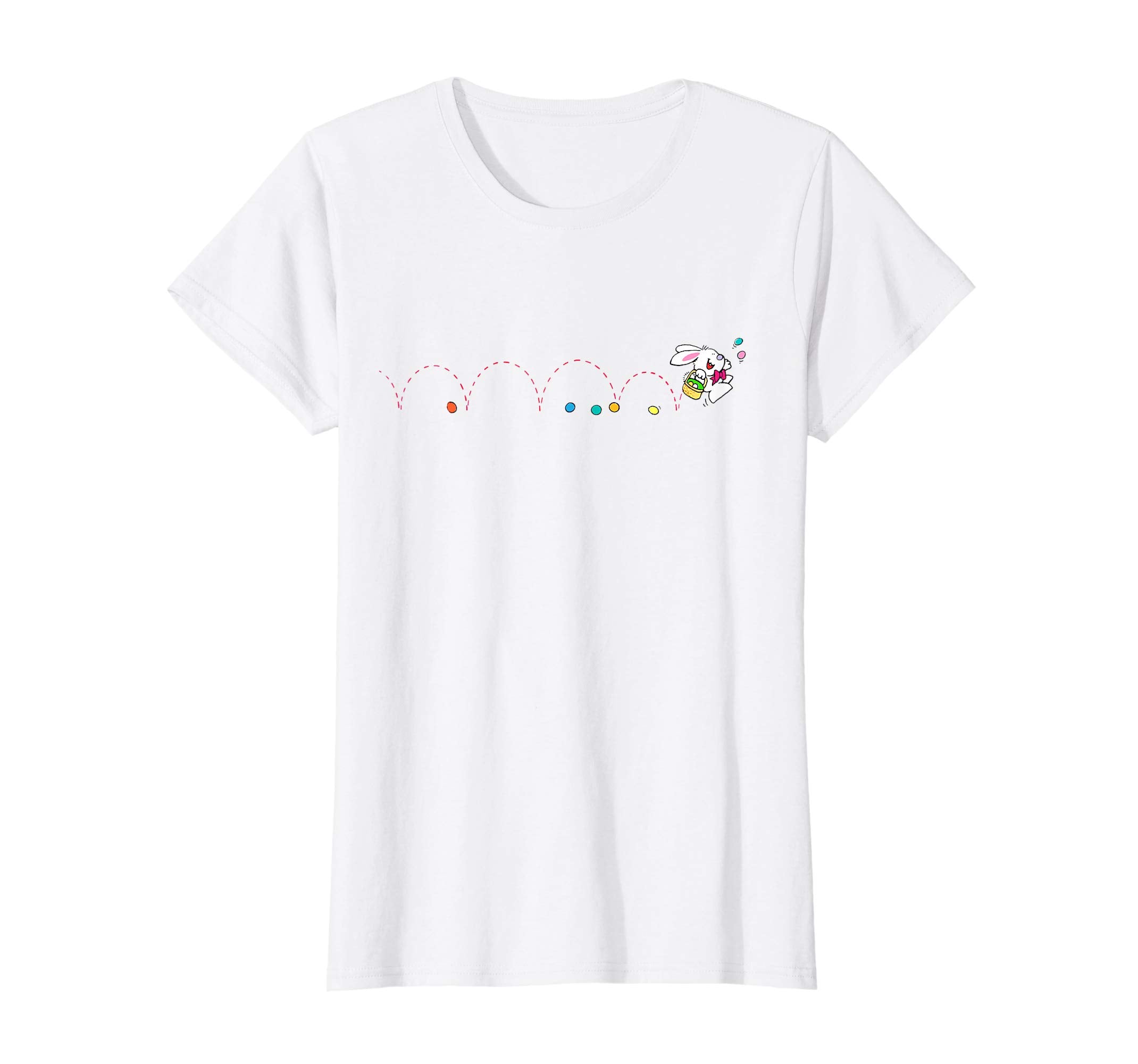 Easter T-Shirt for Kids and Women - Easter Bunny &amp; Eggs